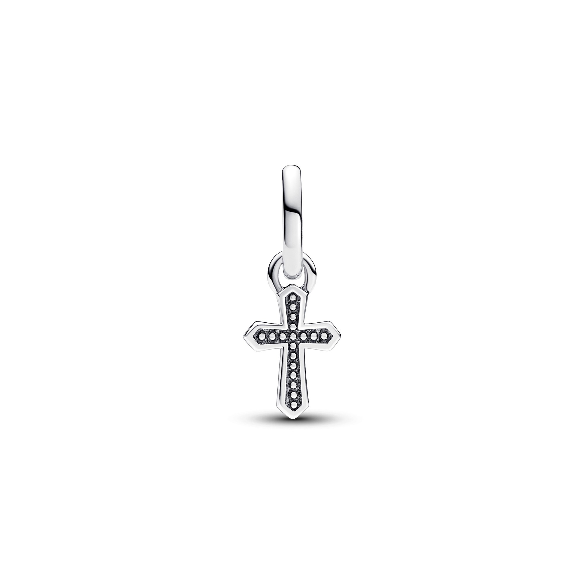 Pandora ME Charms - Sparkling Cross Mini-Anhänger-Charm - Sterling Silber - Zirkonia Ansicht 2 – Ansicht 2