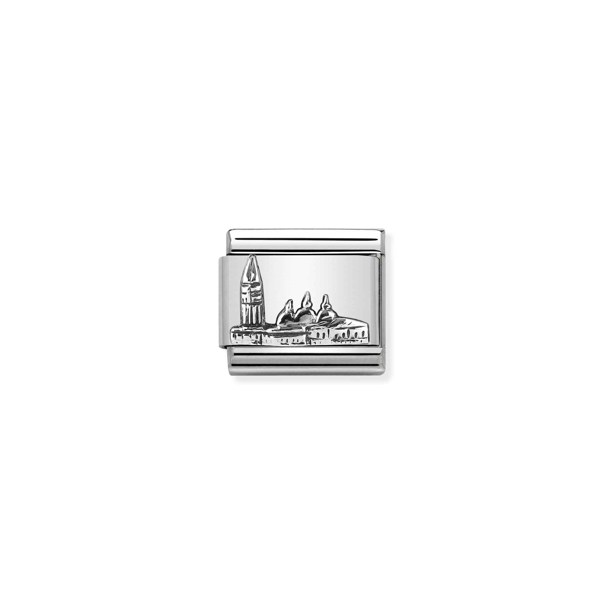 Nomination Composable Classic Charm San Marco - Edelstahl, Sterling Silber