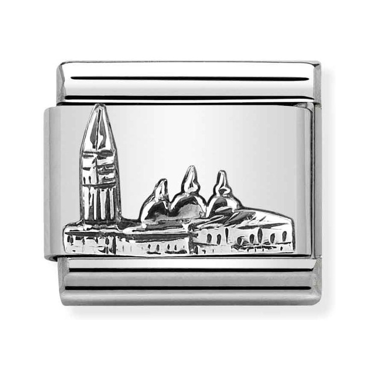 Nomination Composable Classic Charm San Marco - Edelstahl, Sterling Silber