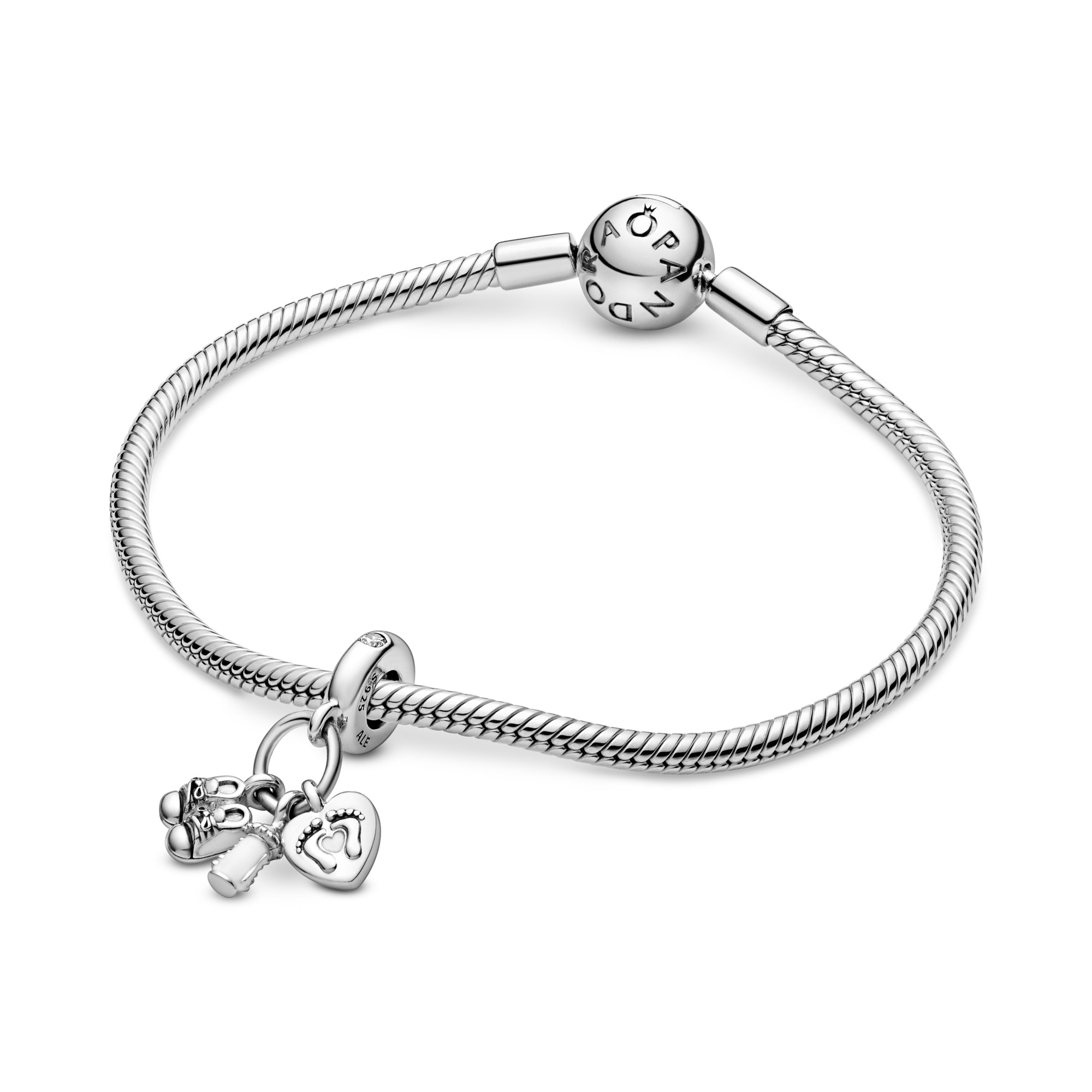 Pandora Shoes, baby bottle - Schuhe, Babyflasche und Herz – Ansicht 4