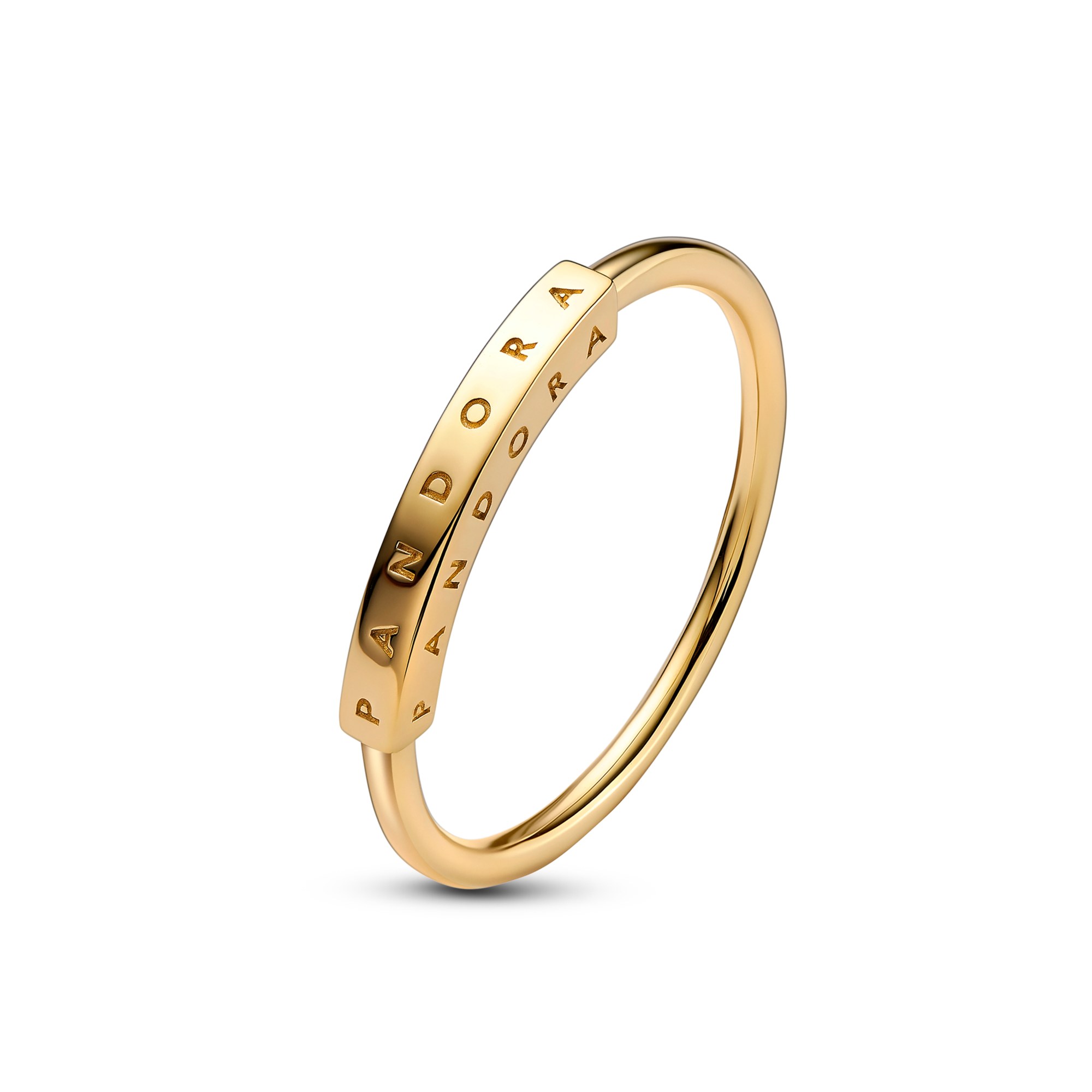 Pandora Signature I-D Ring - 585 Gelbgold – Ansicht 2