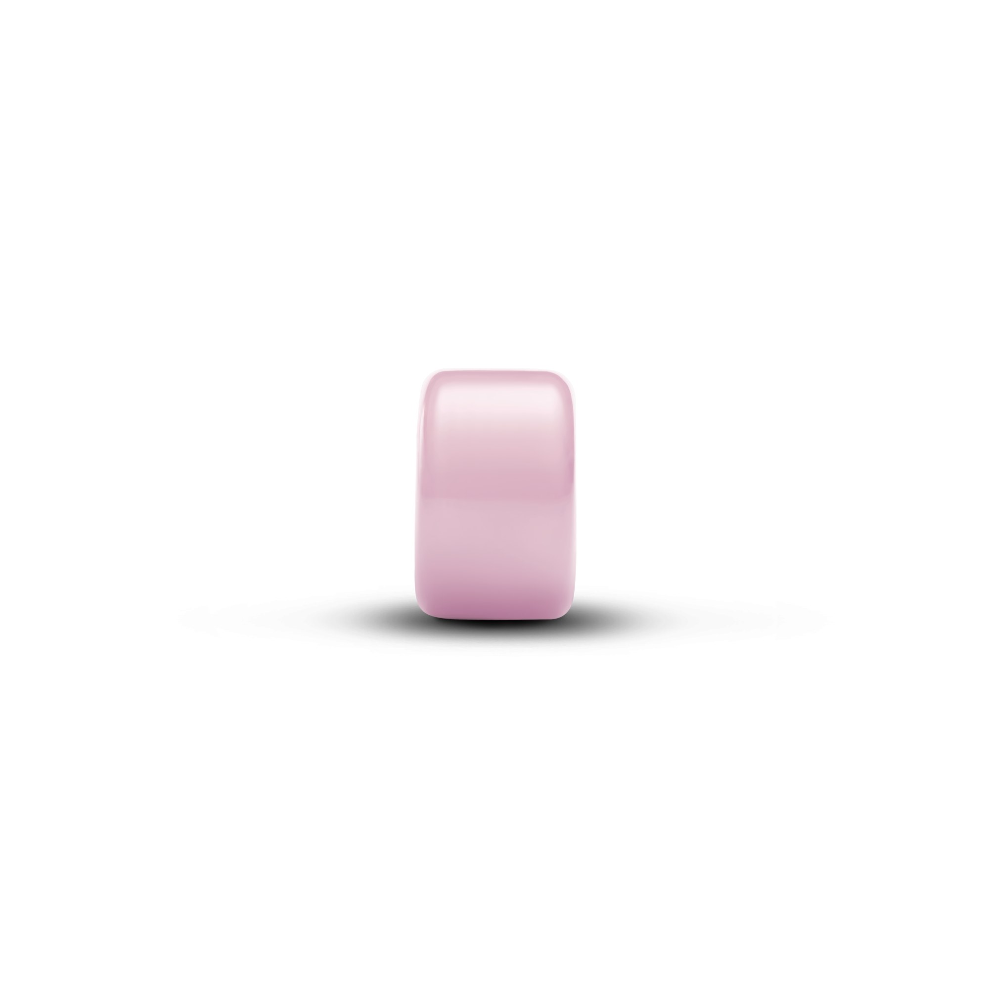 Pandora Rosafarbenes Murano-Glas Mini-Charm - Sterling Silber - Murano Glas Pink – Ansicht 2