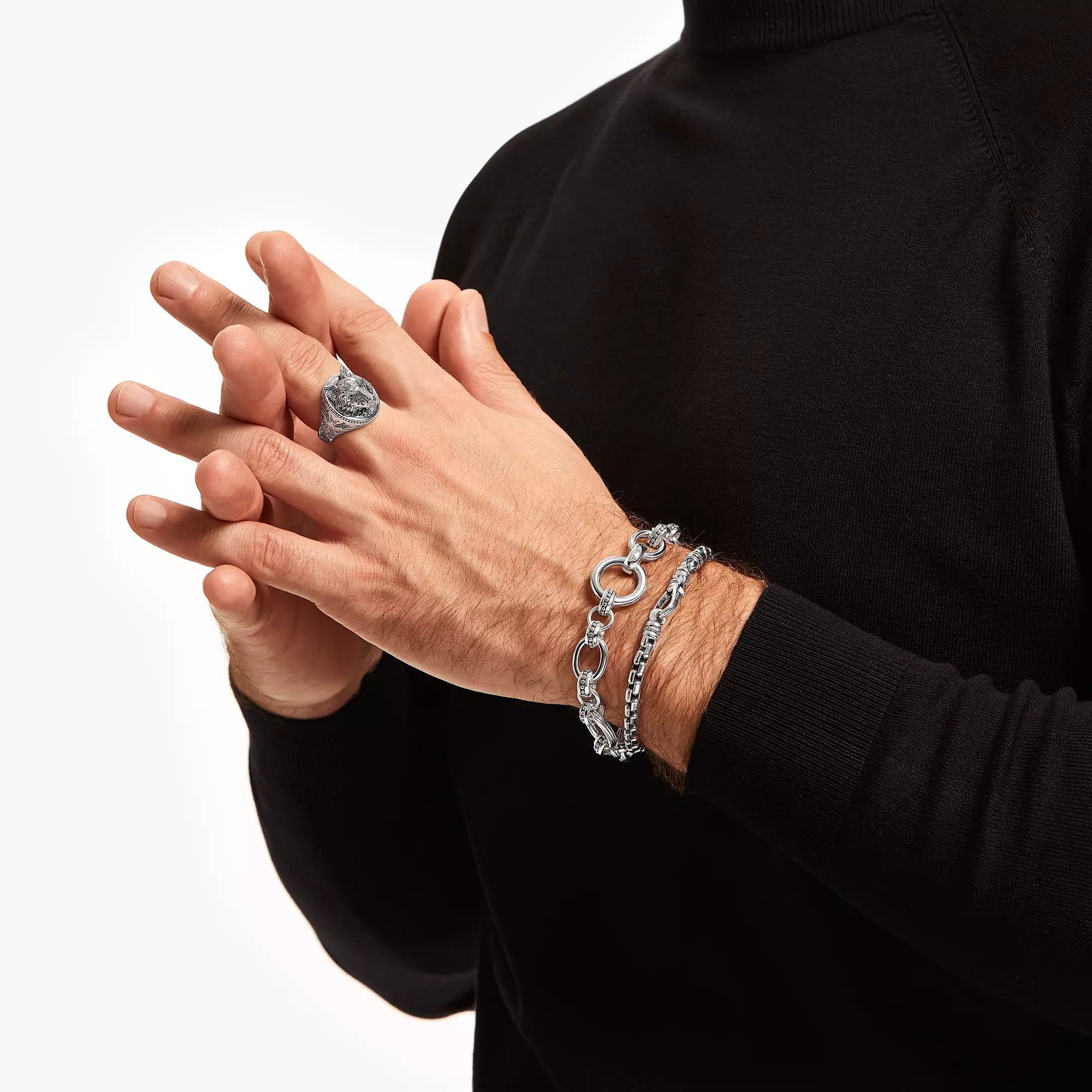 Thomas Sabo Armband - 21 cm - Silber – Ansicht 5