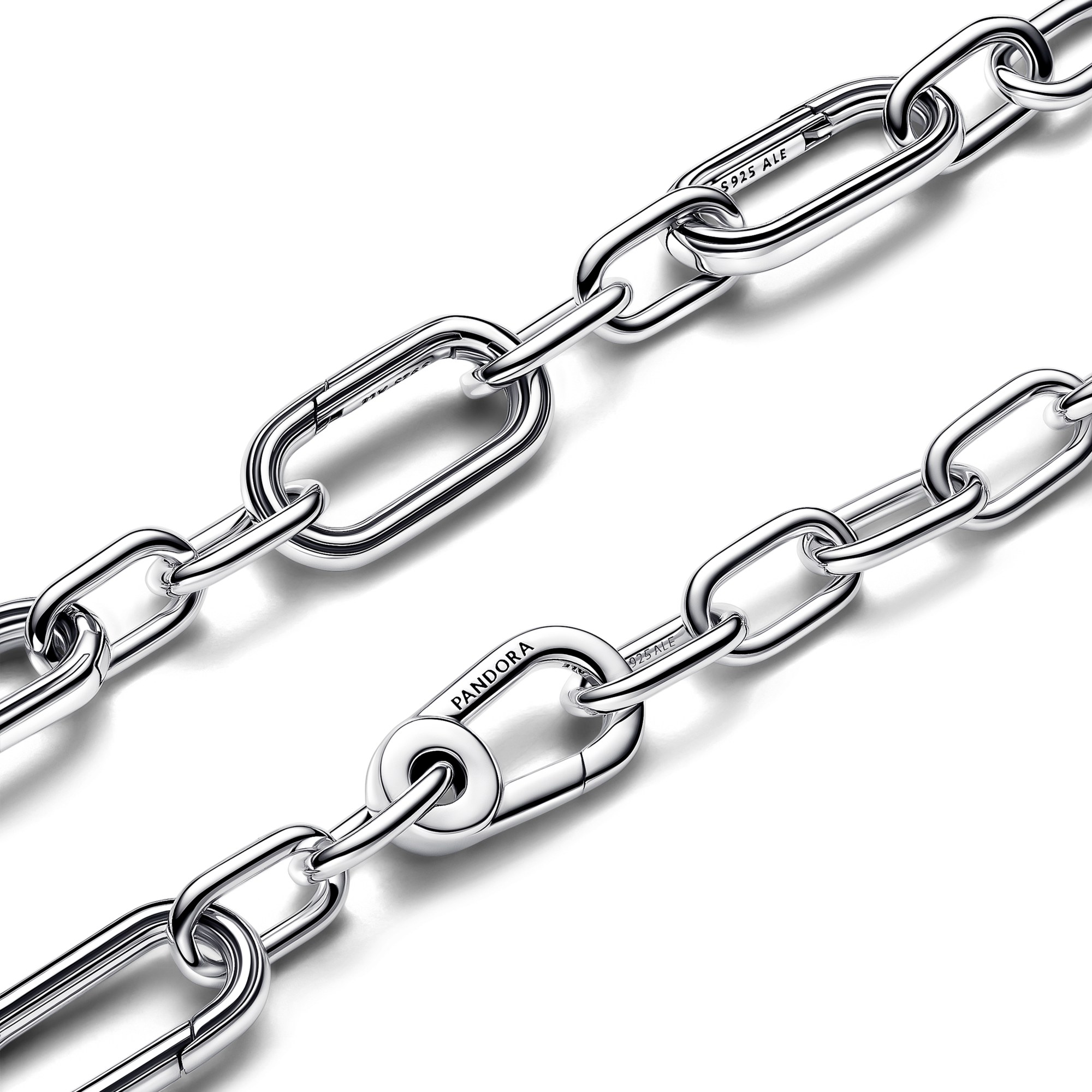 Pandora ME Fünf aufklappbare Links Gliederarmband - Sterling Silber – Ansicht 3