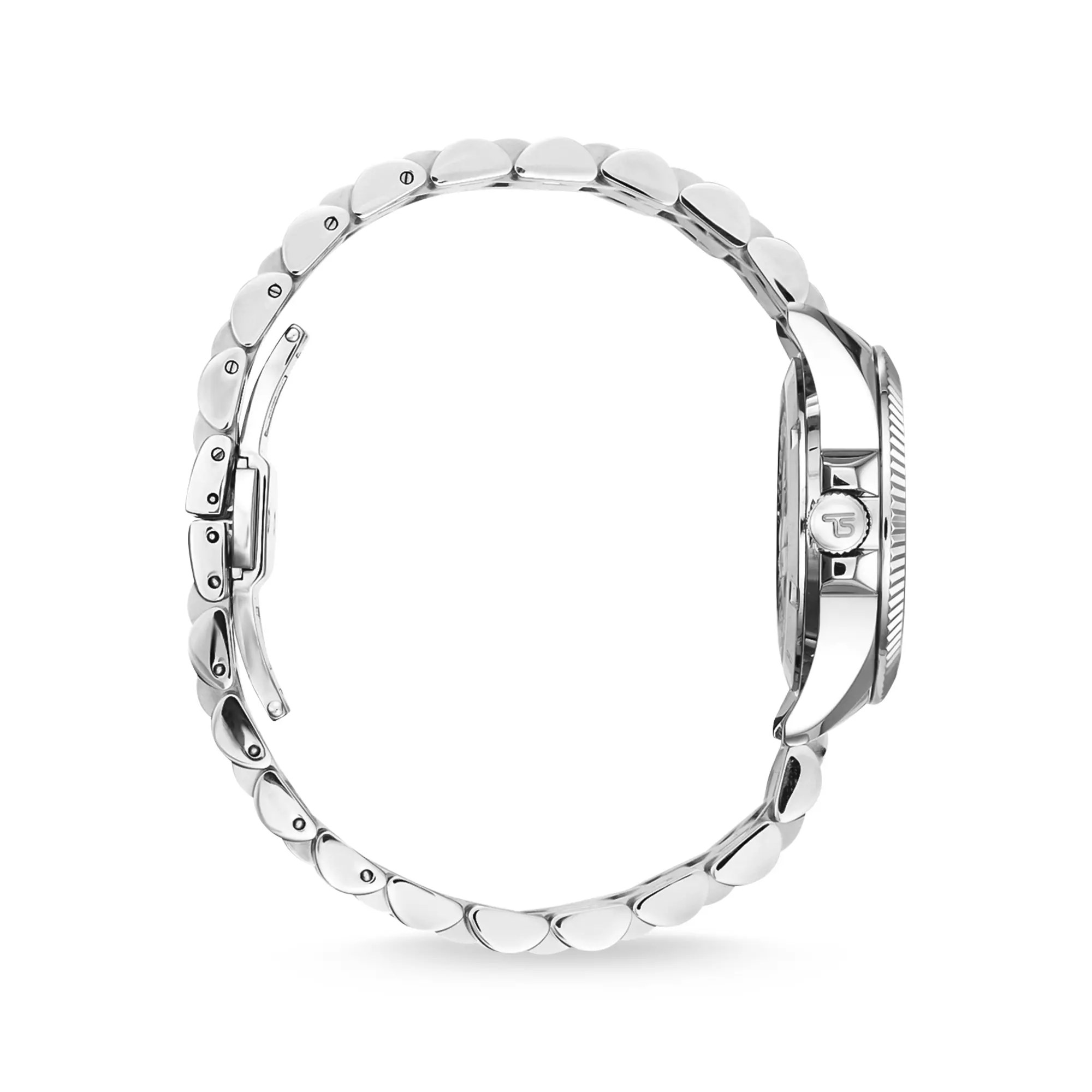 Thomas Sabo Damenuhr mit imitiertem Türkis Divine Jewellery Stone silberfarben – Ansicht 2