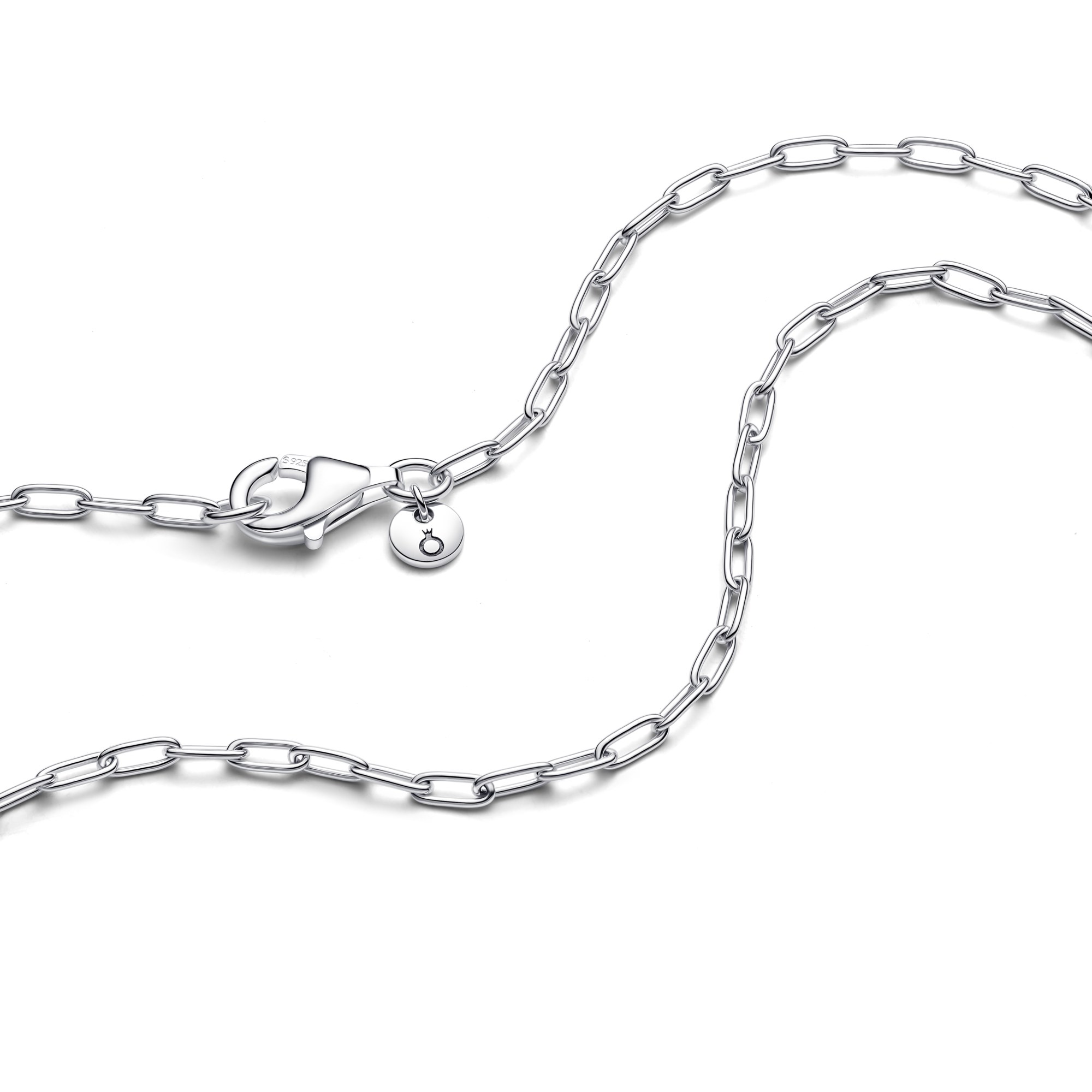 Pandora Me Verlängerte Gliederkette Halskette - Sterling Silber - 70 cm – Ansicht 3