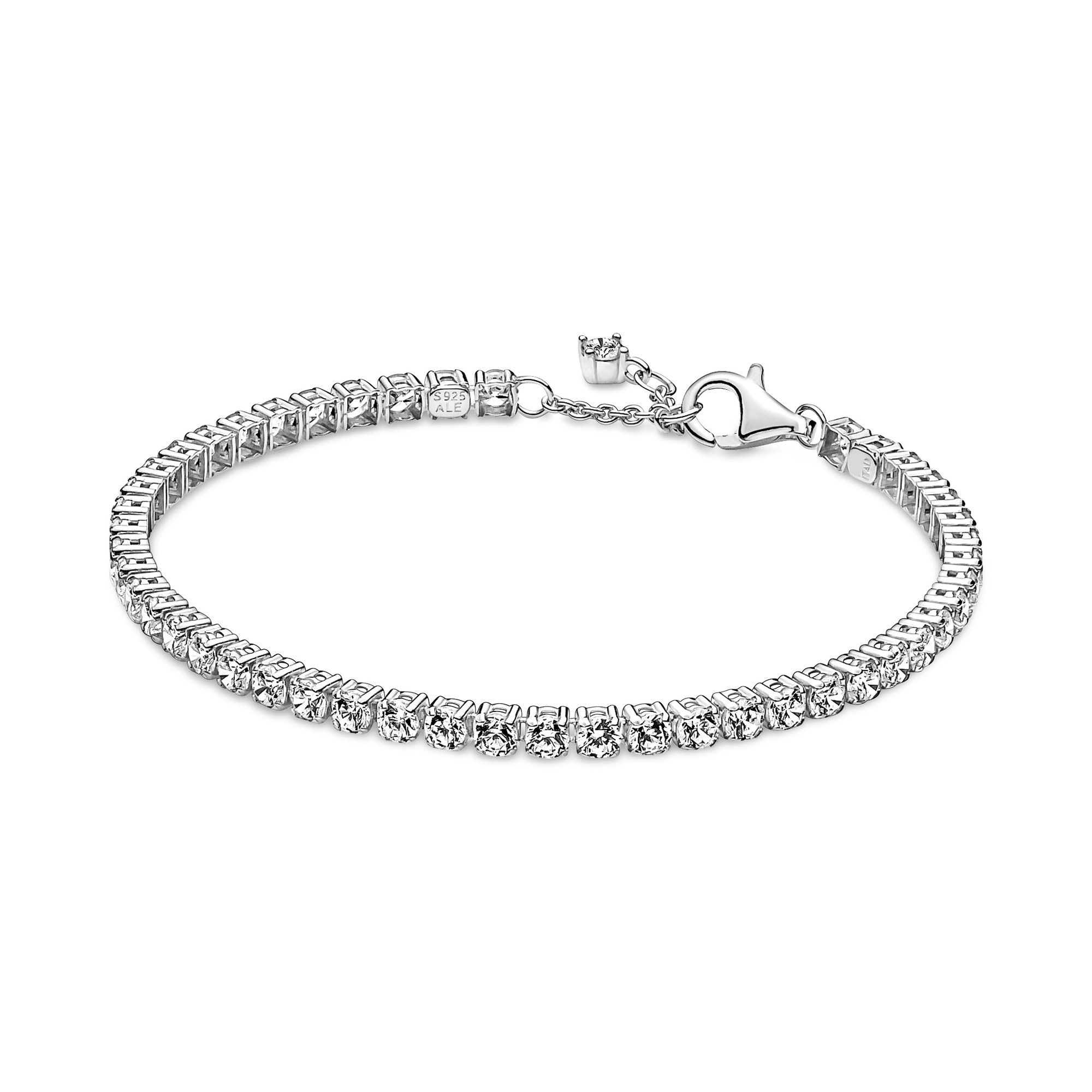 Pandora Funkelndes Tennisarmband - Sterling Silber Zirkonia