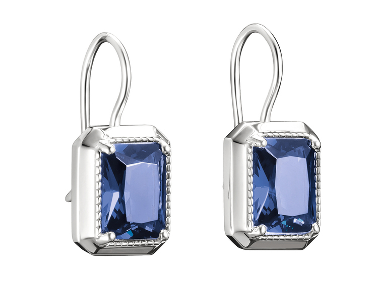 Thomas Sabo ELYNDRA H2339-699-1 - Ohrringe - Sterling Silber recy. & Nano-Kristall - blau
