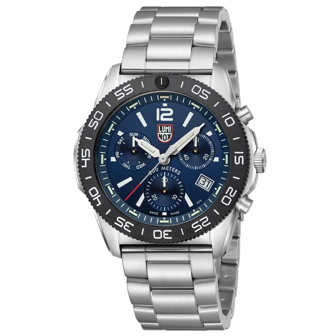 Luminox Uhr PACIFIC DIVER CHRONO 3140 SERIES - 44 mm - Ziffernblatt Blau – Ansicht 3