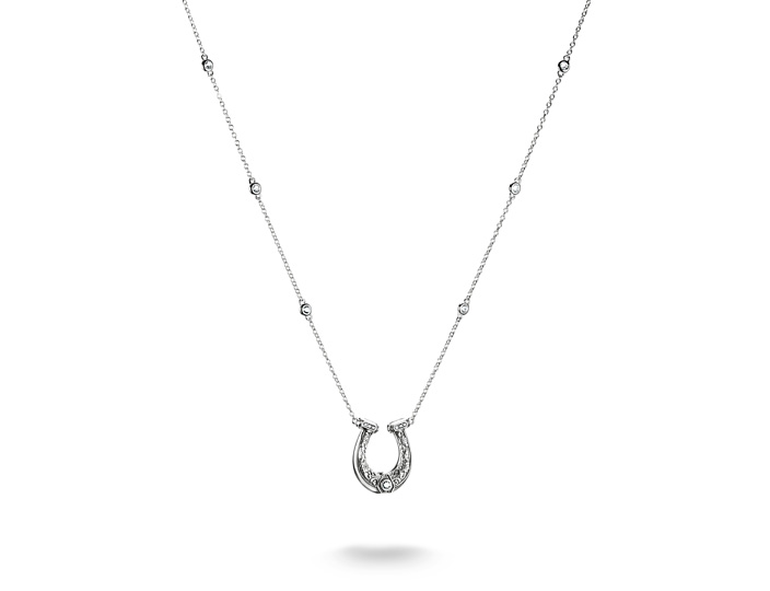 Thomas Sabo KE2343-643-14-L50V ELYNDRA Kette 45 - 50 cm - Sterling Silber geschw. & Zirkonia - Weiß