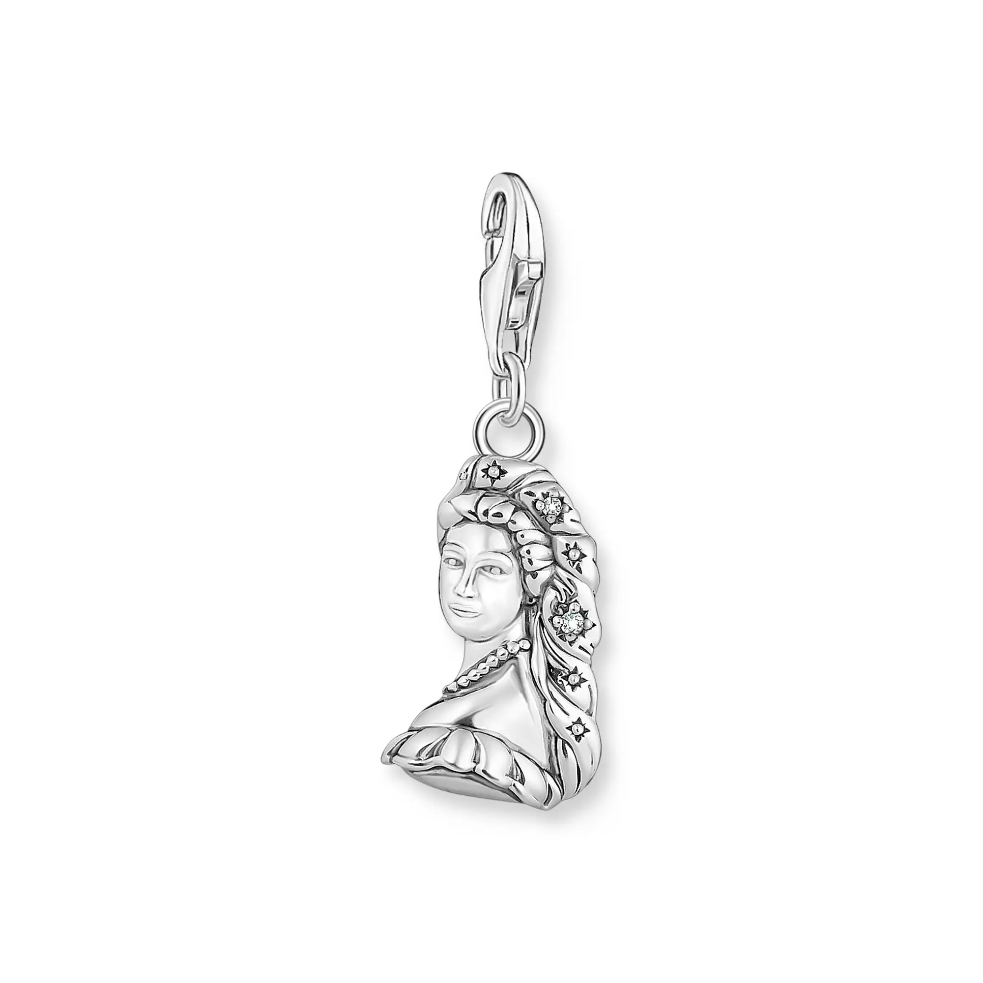 Thomas Sabo Charm-Anhänger - Sissi - Silber gesch. & Zirkonia