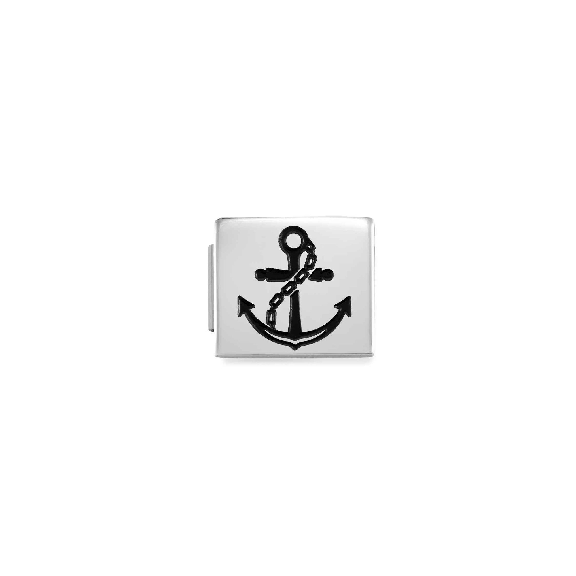 Nomination Composable Glam Charm Anker - Edelstahl, Emaille