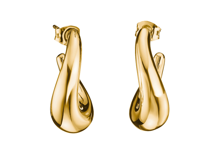 Thomas Sabo Classic Earrings - CR768-M01-39 - Creolen - 18K Gelbgold-Vergoldung