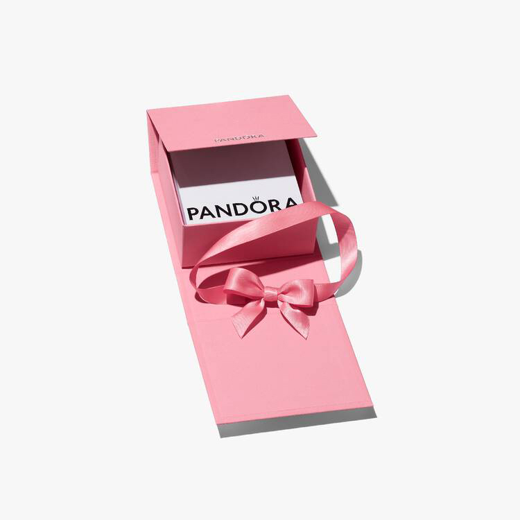 Pandora Premium Gift Box in Rosa - PINKE Schleife - Geschenk-Umverpackung - 12 cm