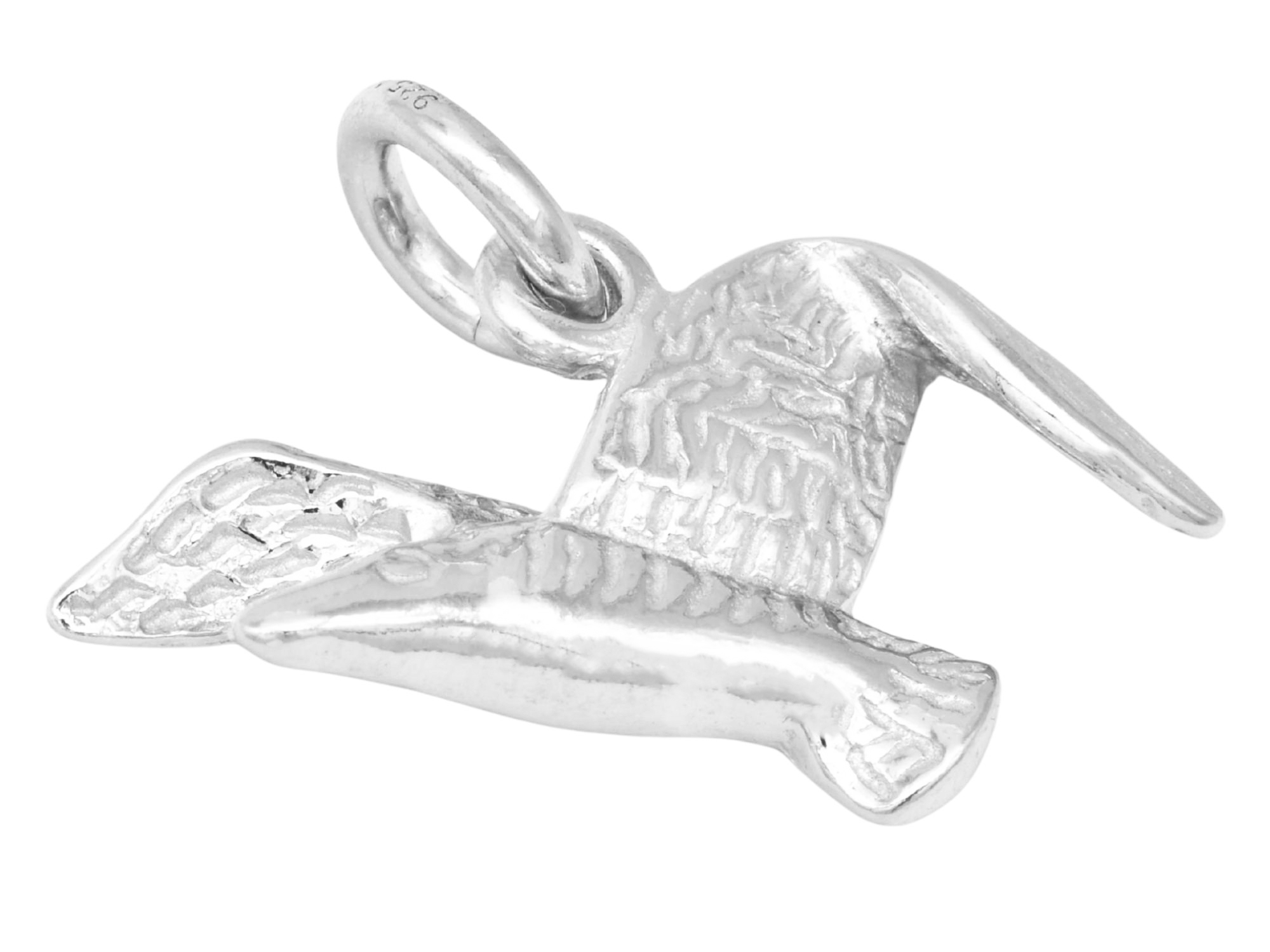 Anhänger Möwe Vogel Maritim - Sterling Silber 925 - poliert - rhodiniert