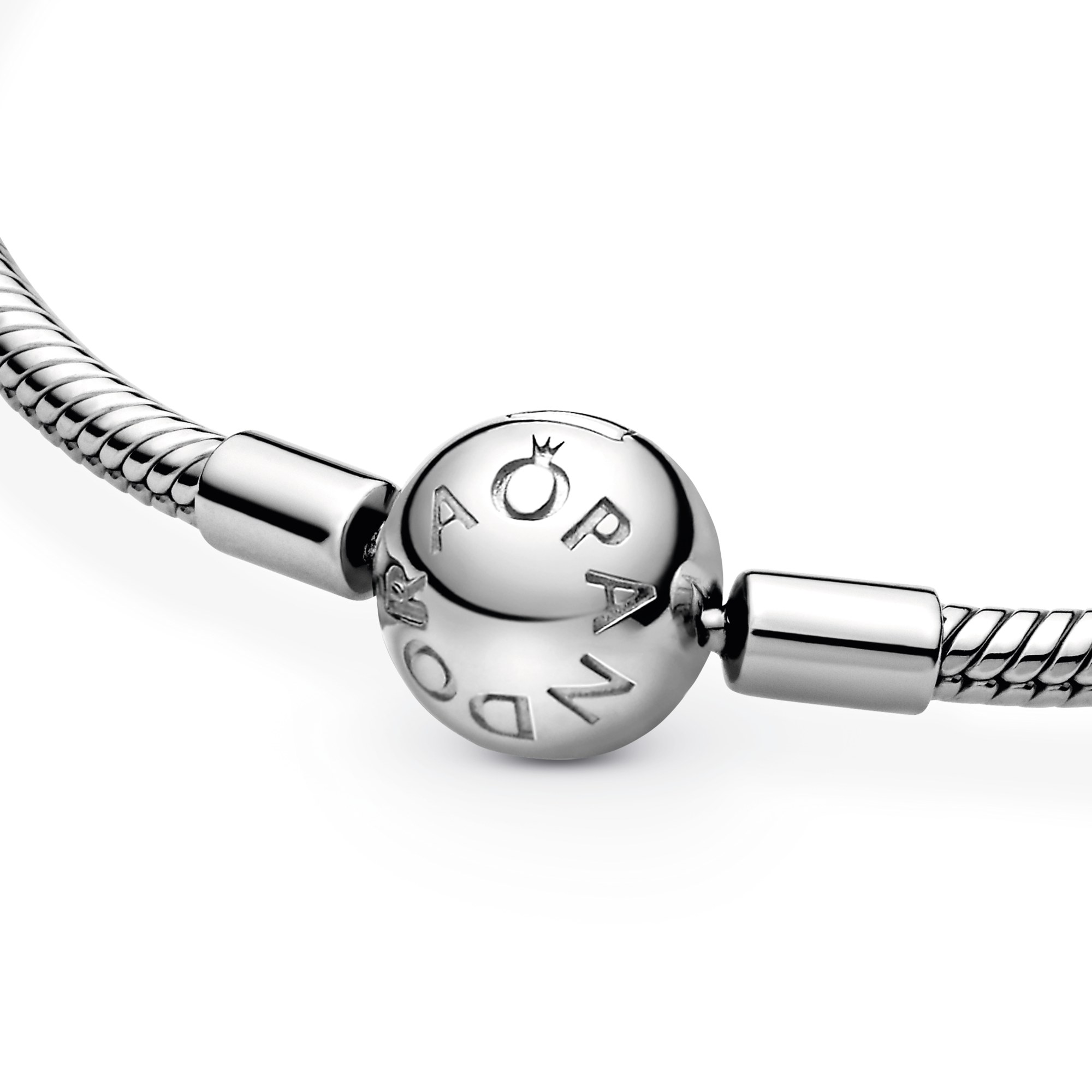 Pandora Armband GEWINDEFREI - Silber KUGEL - Verschluss – Ansicht 5