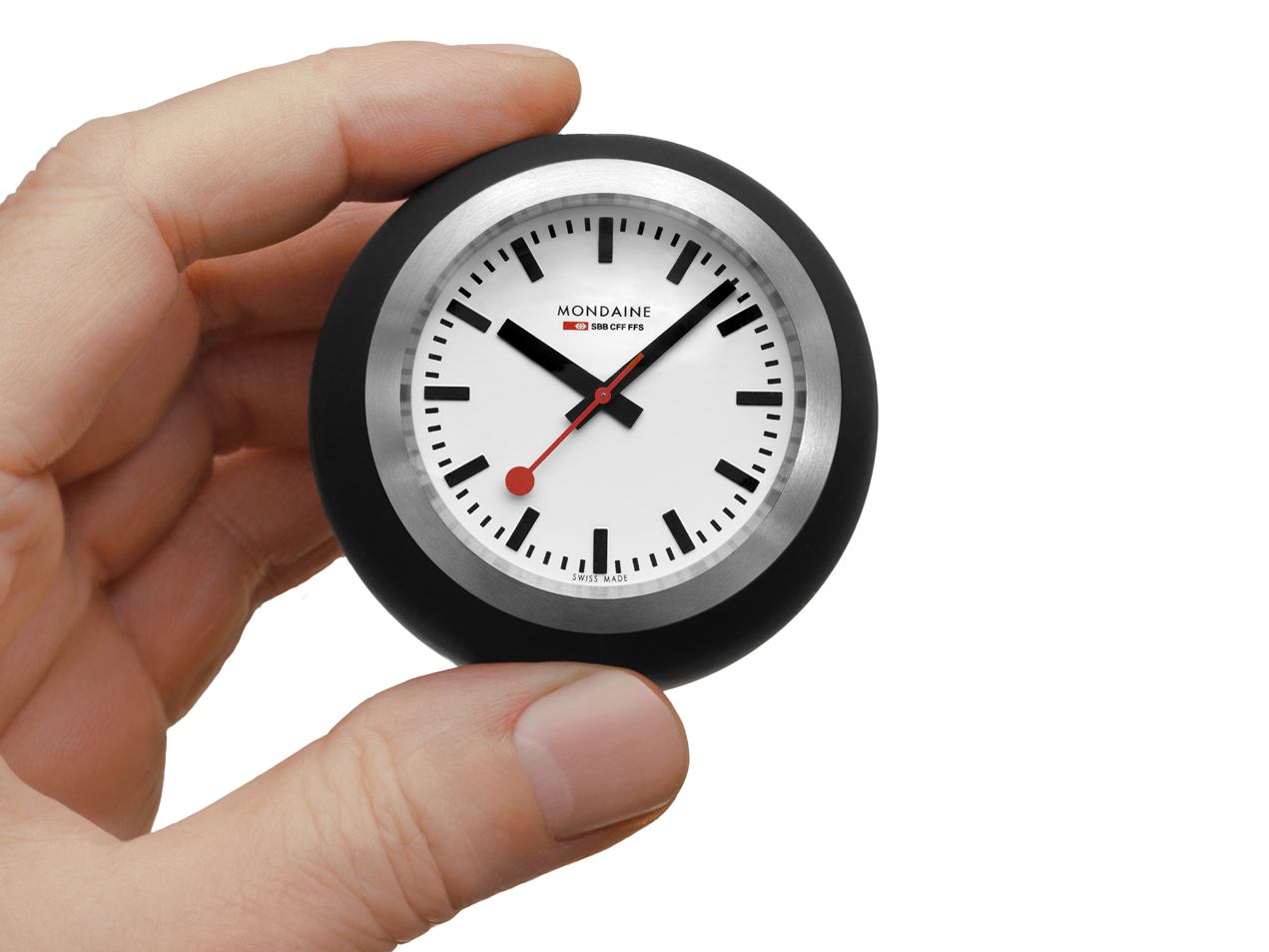 Mondaine Tischuhr Rot - A660.30335.16SBP Clocks - 6 cm