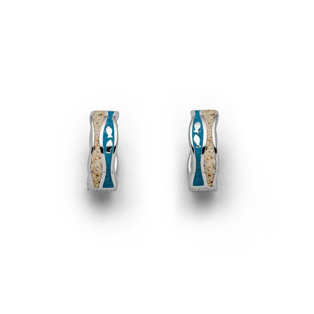 DUR Ohrring Fischschwarm - O5332 - Sterling Silber – Ansicht 2
