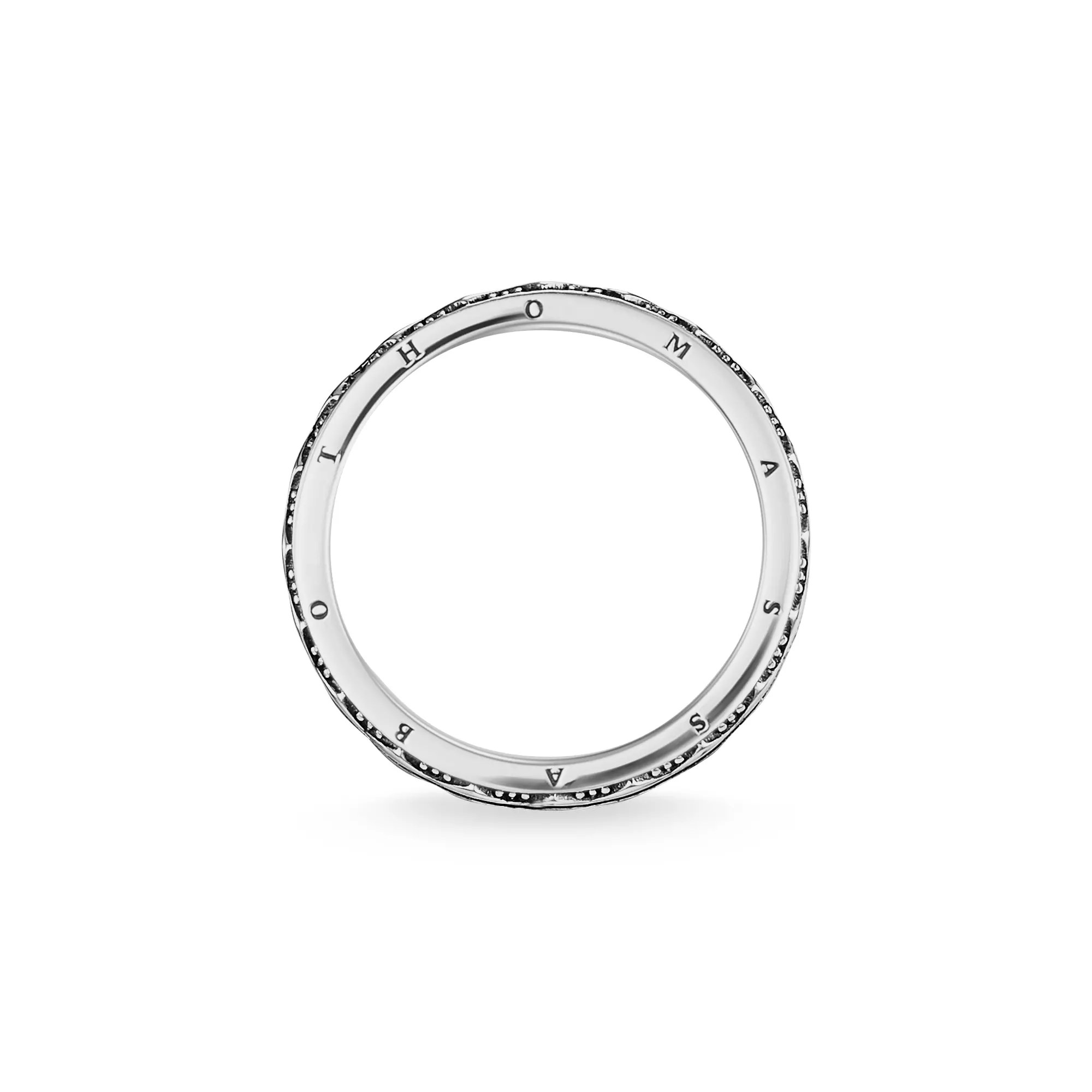 Thomas Sabo Ring – Silber – Zirkonia – 4 mm breit – Ansicht 3