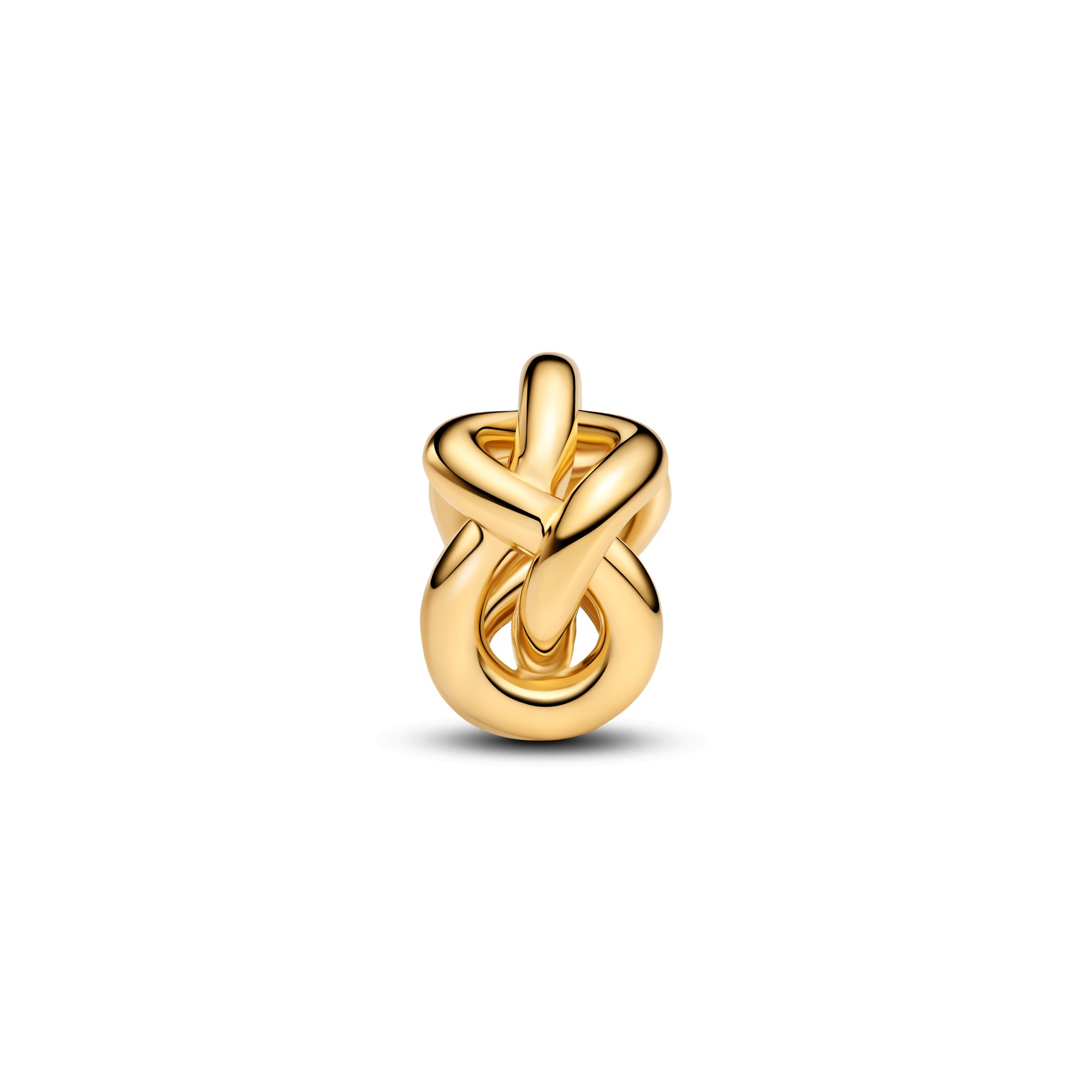 Pandora Charm - Unendlichkeit - Infinity - Gelbgold Vergoldung – Ansicht 3