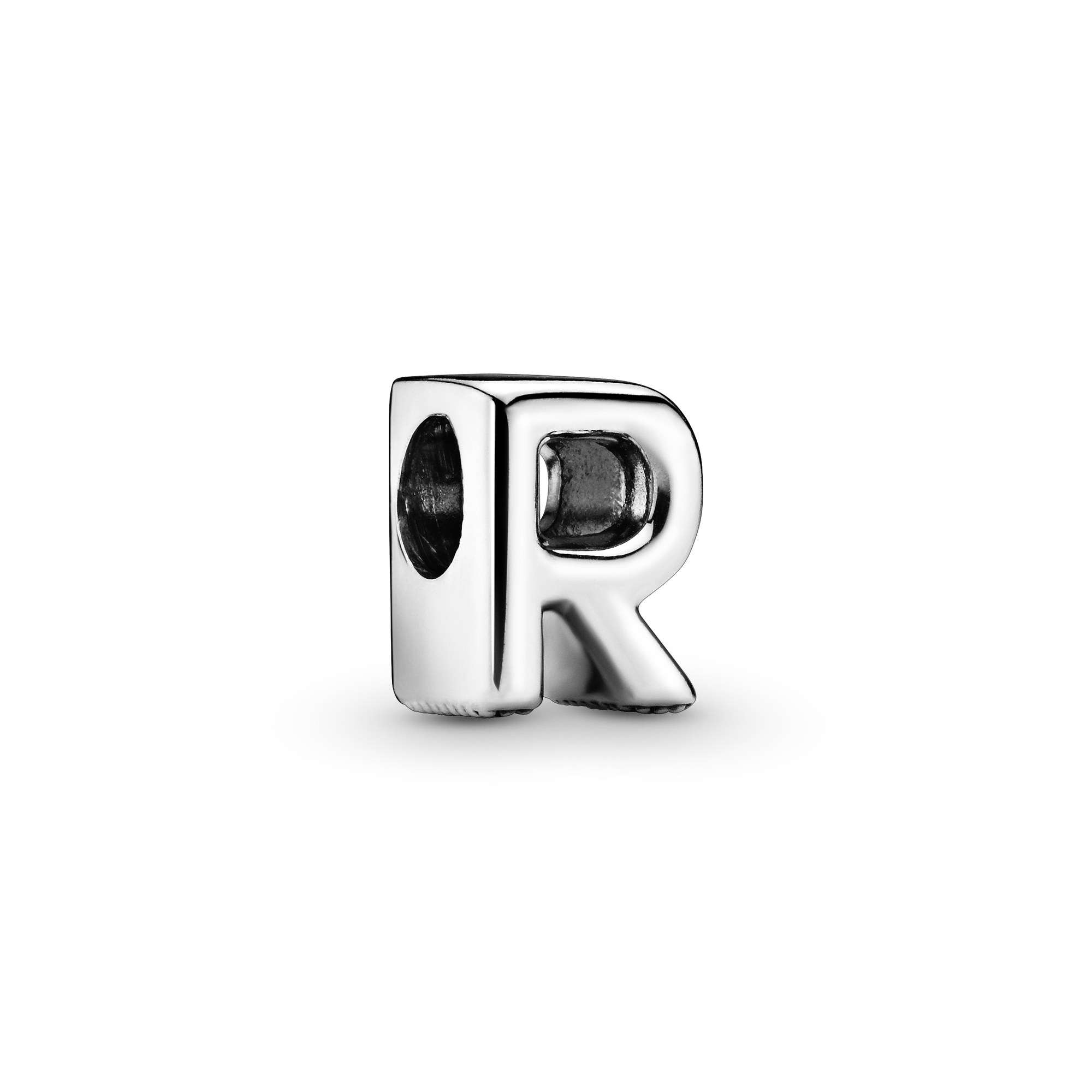 PANDORA Charm - Buchstabe R - Letter R - 925 Sterling Silber