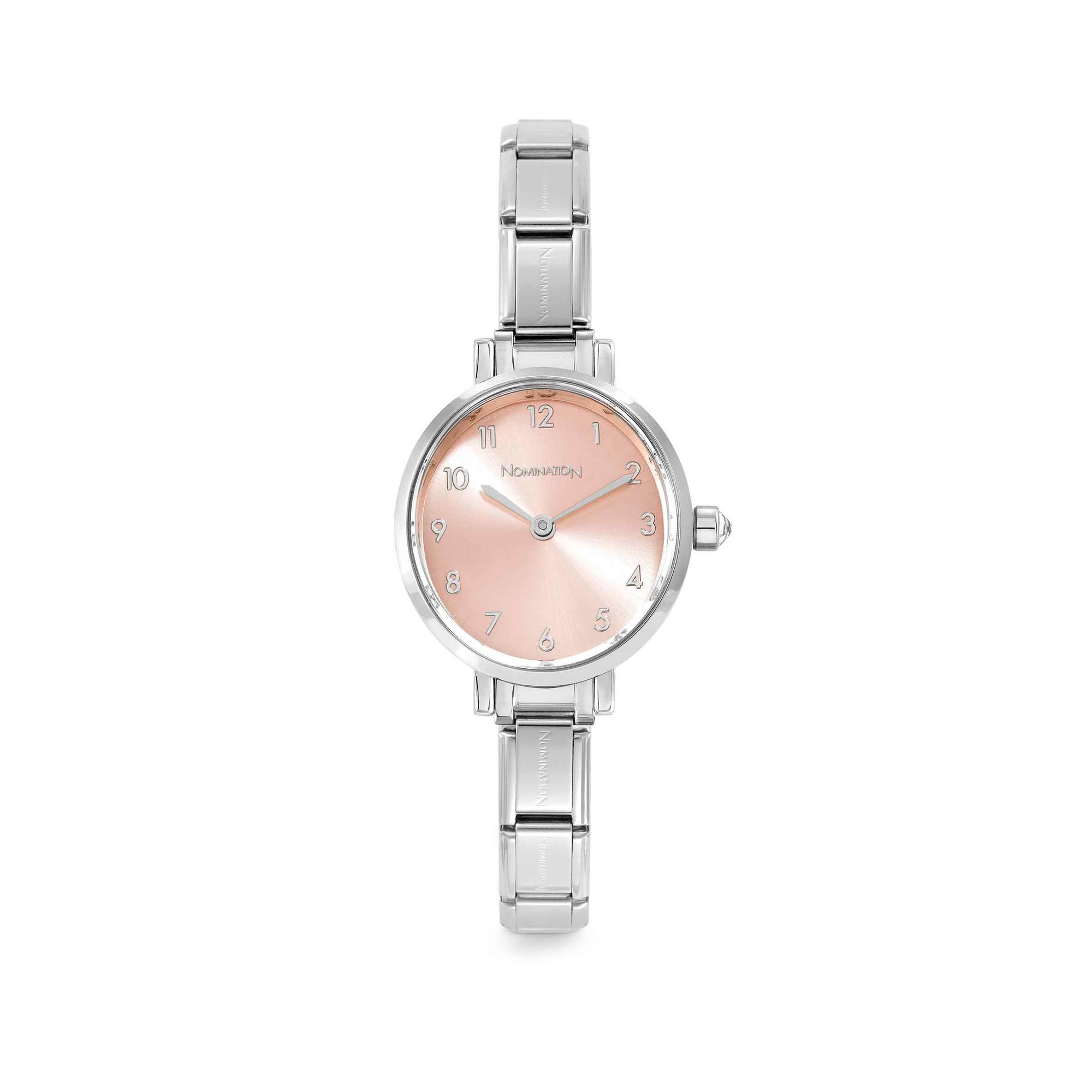 Nomination Time - Armbanduhren - Edelstahl - Rosa