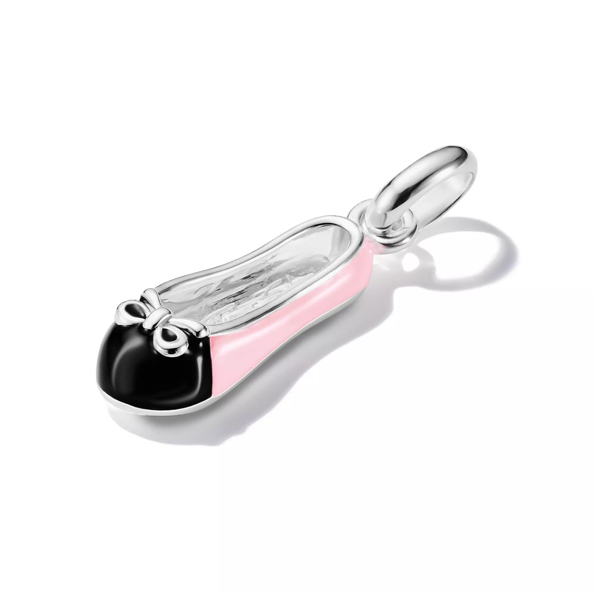 Thomas Sabo Connect - Ballerina Pink - Charm mit Öse - Silber & Kaltemail – Ansicht 2