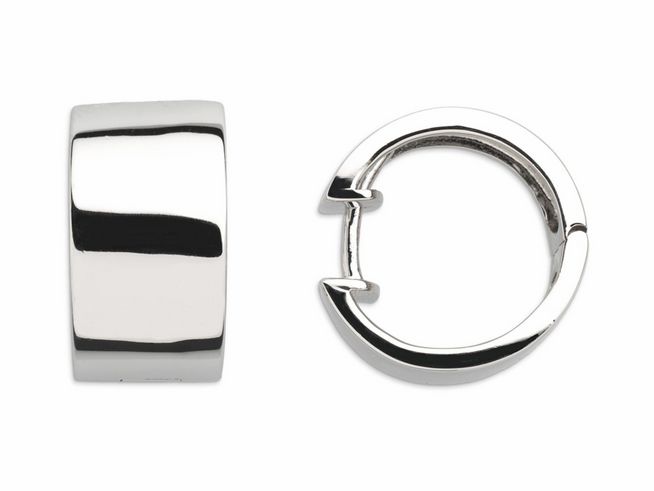 Xenox Sterling Silber Ohrringe XS8546 sind elegante Creolen mit einer glatten, polierten Oberfläche. Sie haben eine moderne Form und glänzen in hochwertigem Silber.