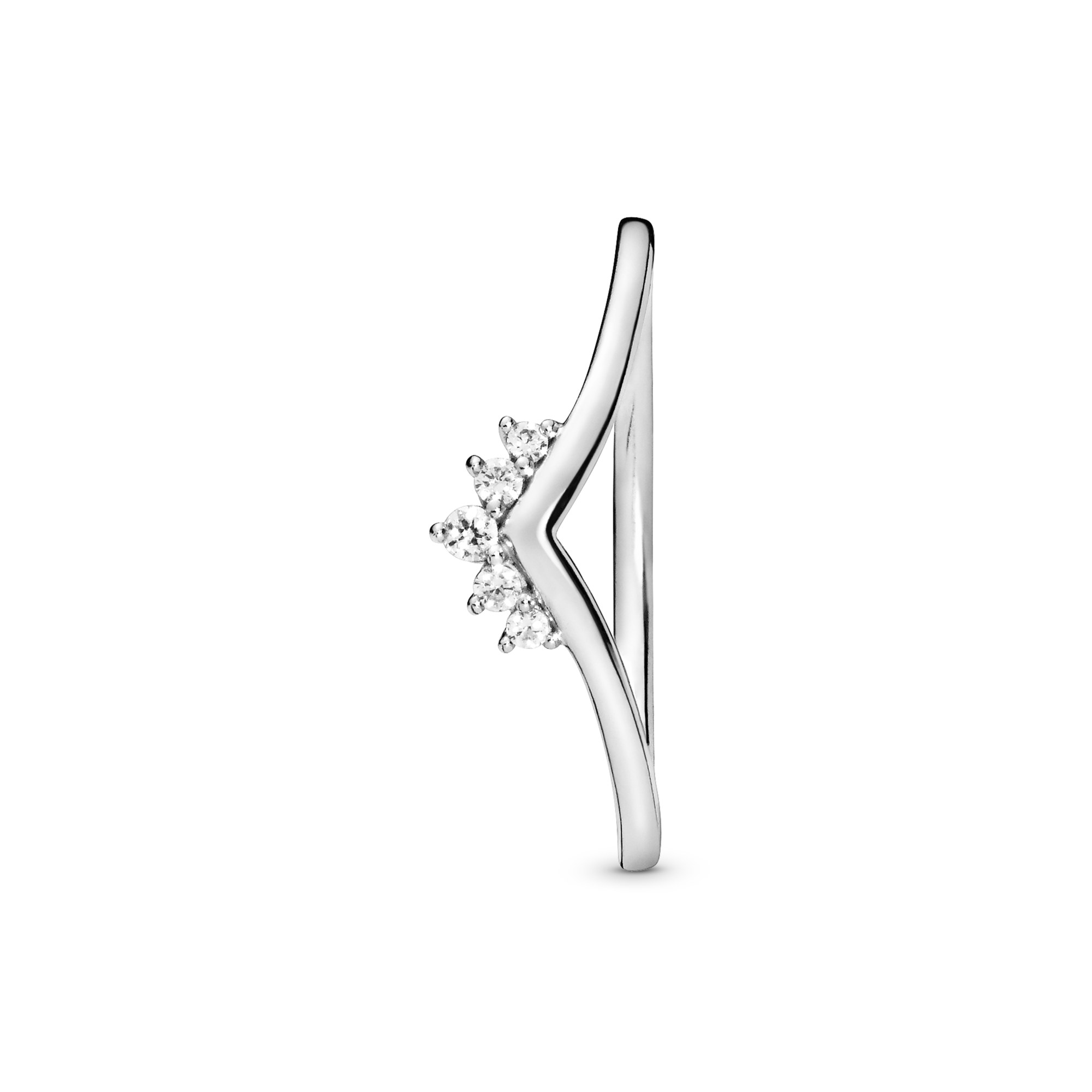 Pandora Tiara Sterling Silber Ring + Zirkonia – Ansicht 2