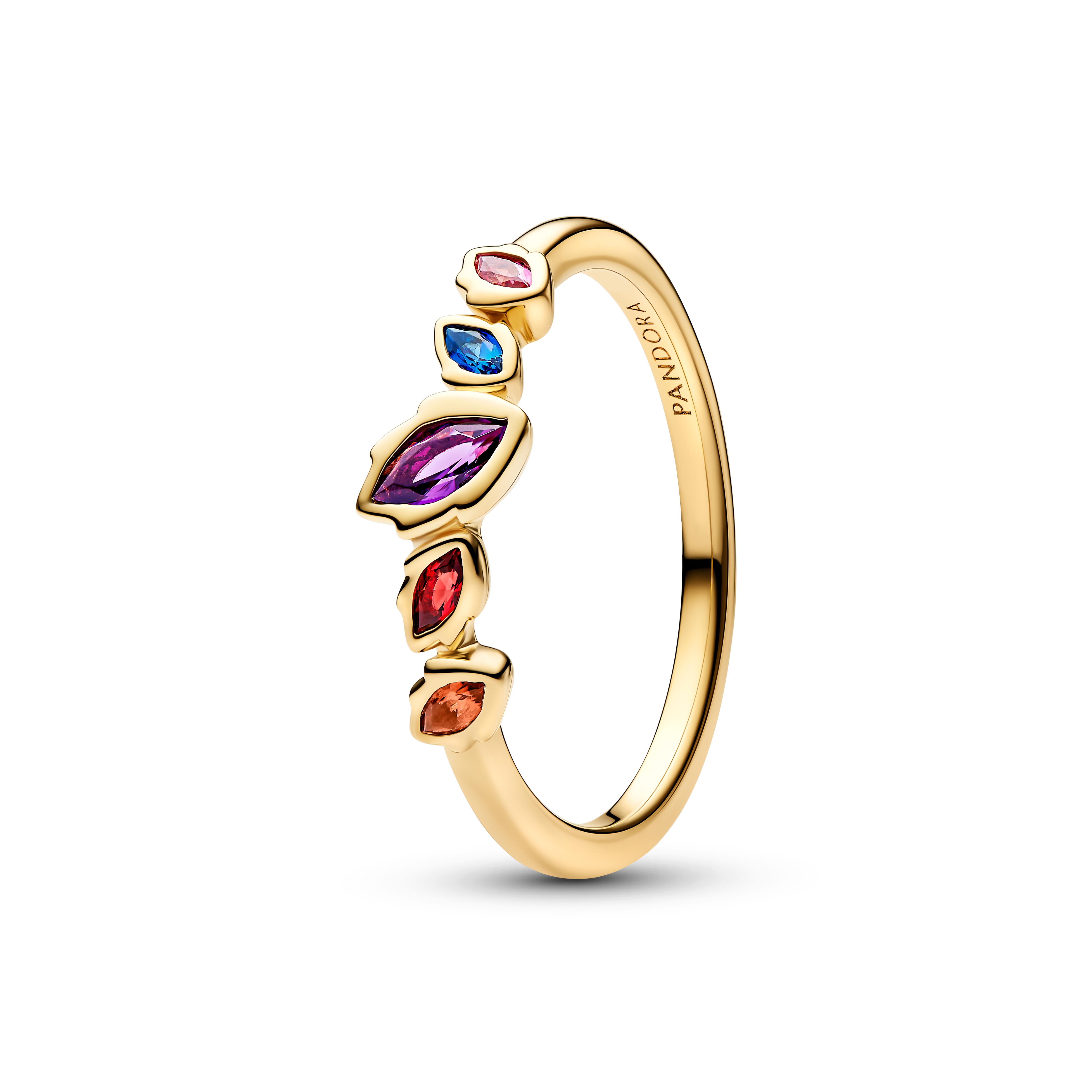 Pandora Disney - Ring Pocahontas - Gelbgold Vergoldung - Gr. 60 - 165048C01-60