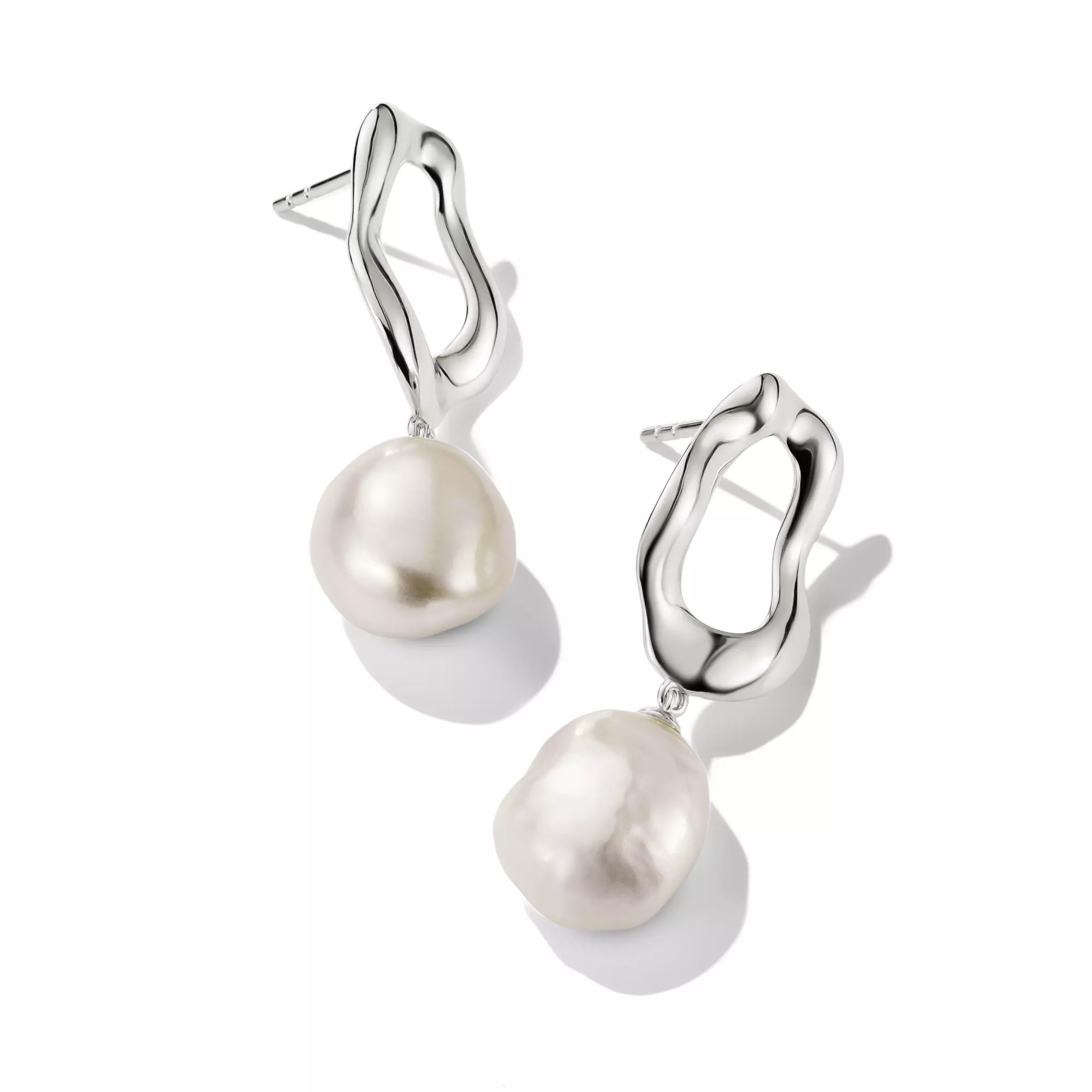 Thomas Sabo Ohrringe mit Perle Natural Beauty Silber – Ansicht 3