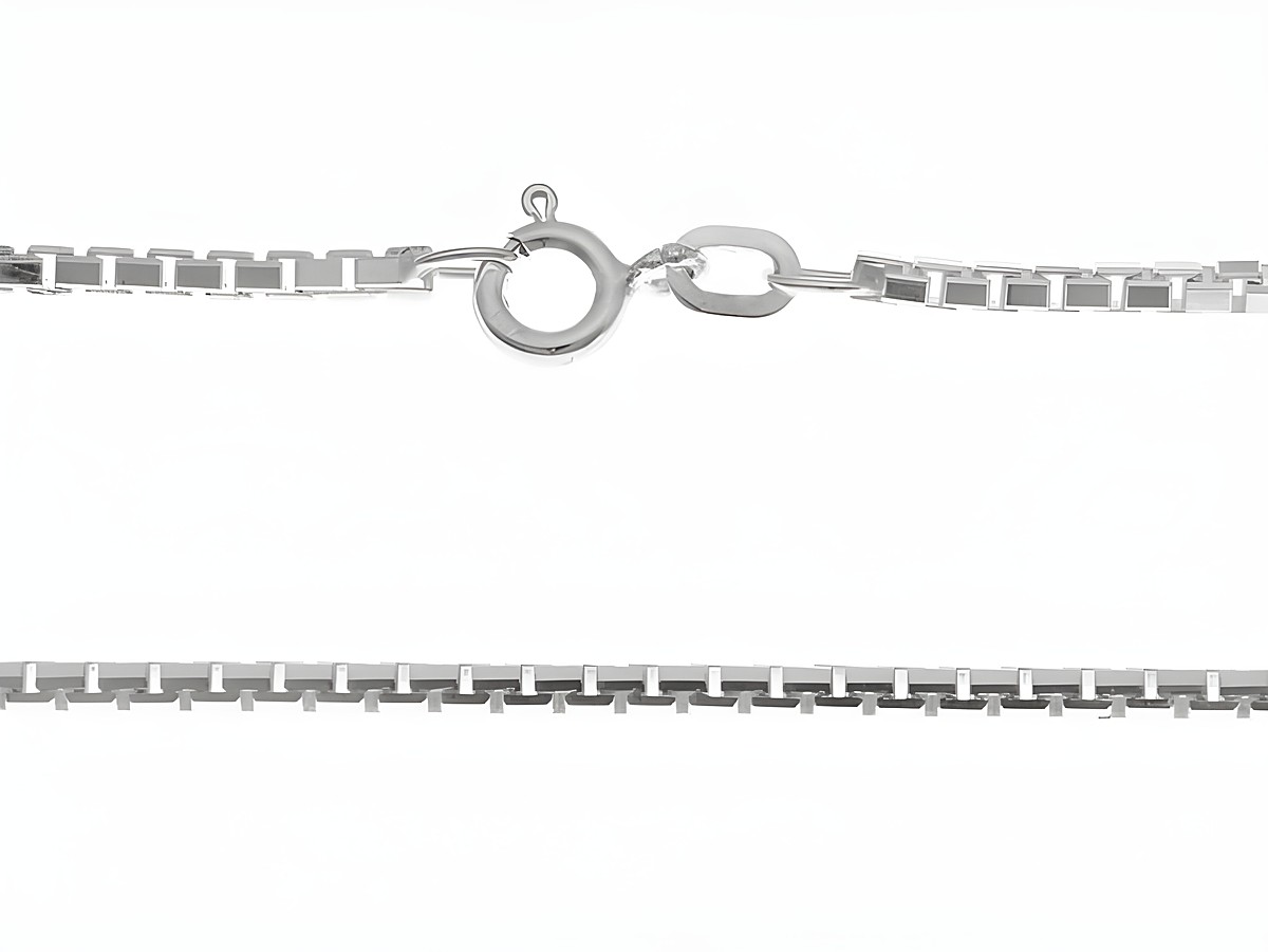 Silberkette aus Sterling Silber, Venezia kette Rund, 2 x 2 mm, 60 cm, mit praktischem Karabinerverschluss, Hersteller Juwelier Harnisch. Hochwertige Verarbeitung und elegantes Design.
