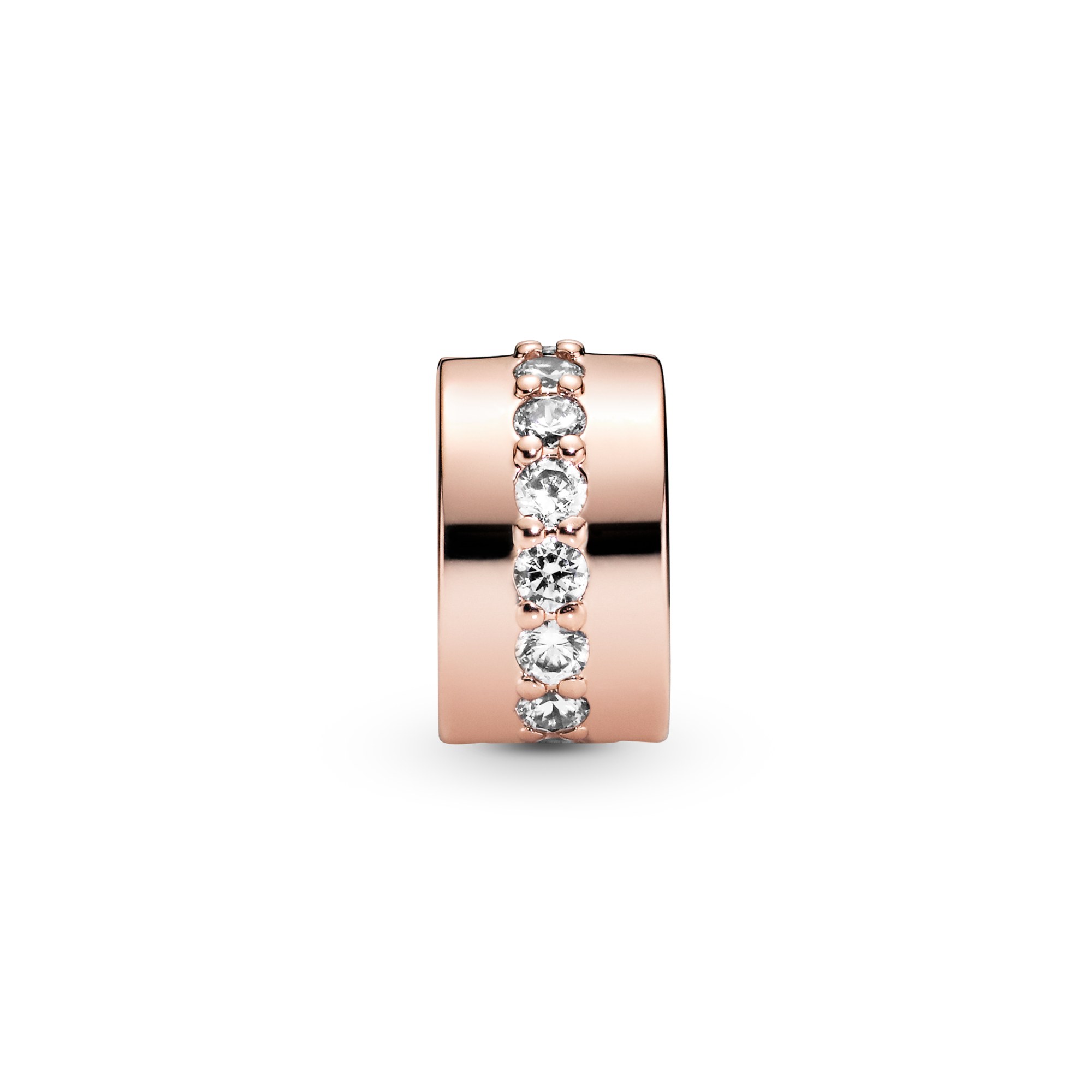 PANDORA Glänzendes Band - Clip Charm - PANDORA Rose – Ansicht 4