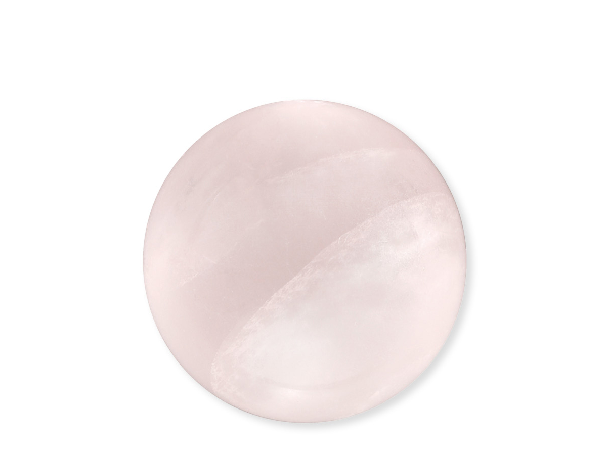 Engelsrufer ERS-HEAL-RQ-XS HEAL Powerful Stone - Kraftstein - Rosenquarz Perle - 12 mm Gr. XS Rosenquarz Perle in der Größe XS mit einem Durchmesser von 12 mm, leicht durchscheinend und sanft rosafarben, ideal als Kraftstein. Perfekt für energetische Anwendungen.