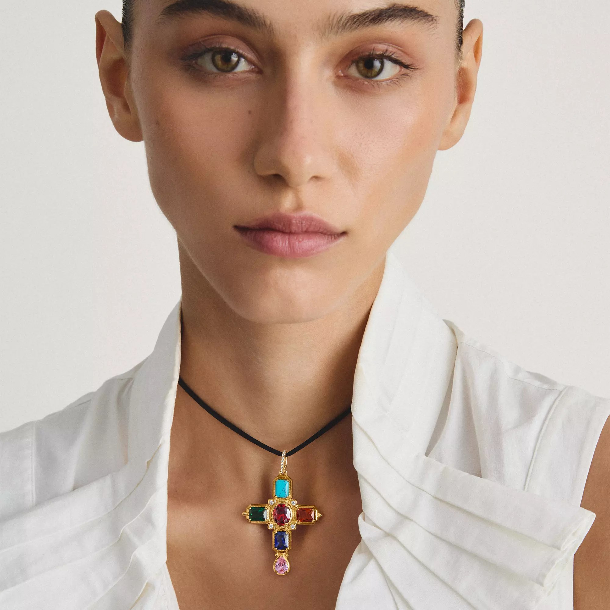 Thomas Sabo ELYNDRA - Anhänger - Sterling Silber recy. mit 18K Vergoldung & Nano-Kristall & Zirkonia – Ansicht 4