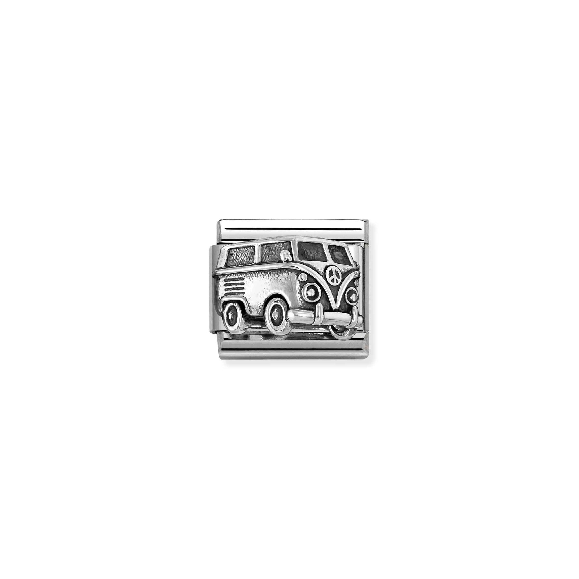 Nomination Composable Classic Charm Van - Edelstahl, Sterling Silber – Ansicht 2