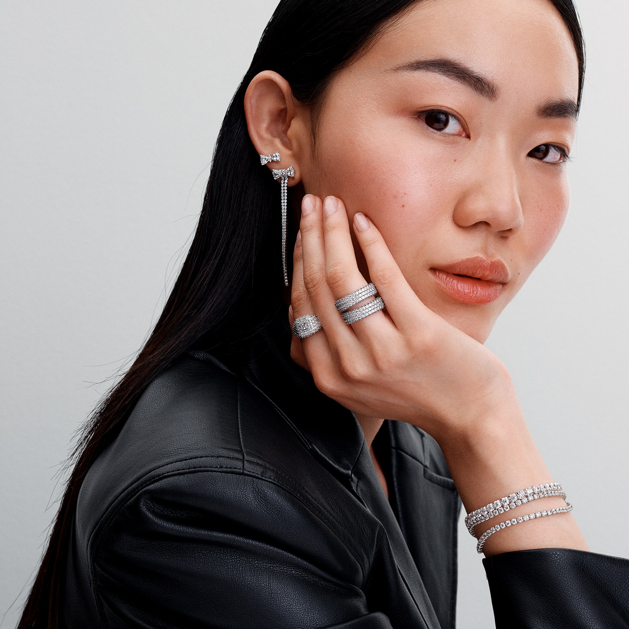 Pandora Cocktail Ring aus Silber mit klarem Zirkonia – Ansicht 5
