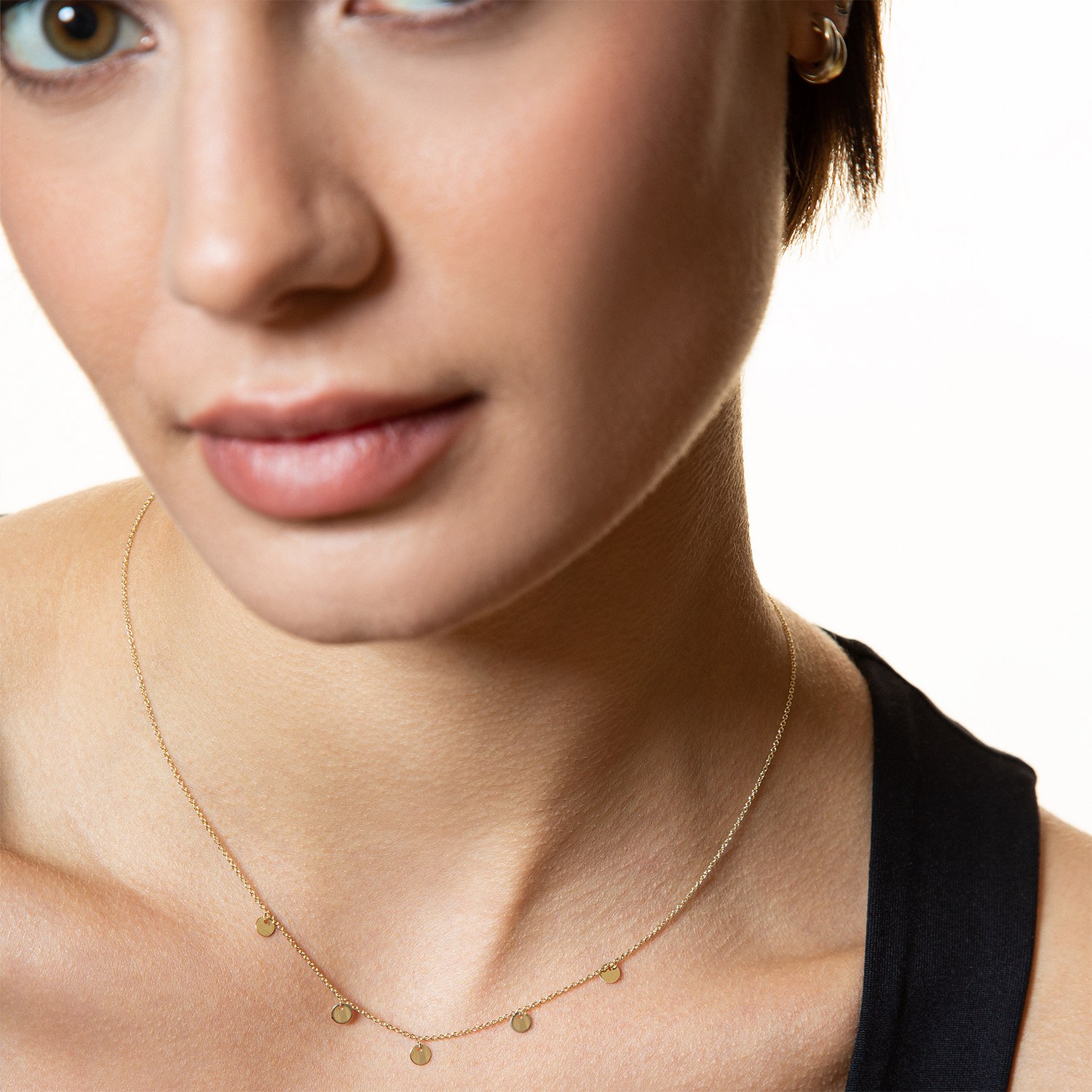 XENOX Halskette FINE - Gelbgold 585 - 38-42 cm – Ansicht 3