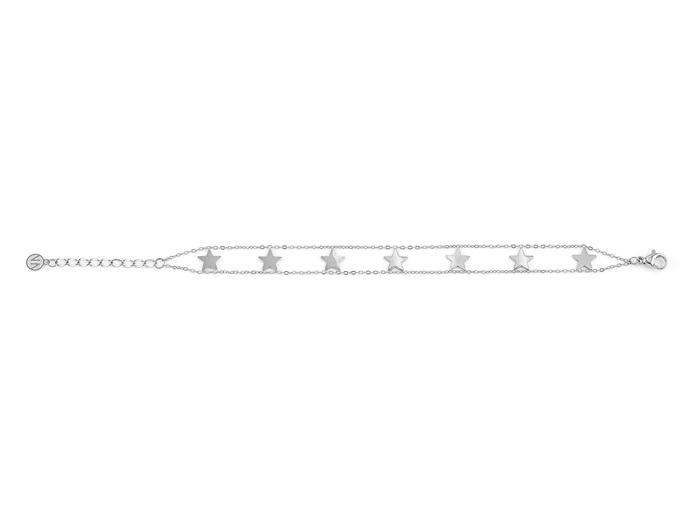 Nomination 134401 07 - RITMATIKA Armband - doppelt aus - mit Schmucksymbolen verziert