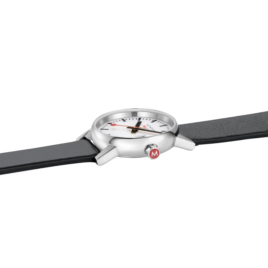 Mondaine Uhr MSE.30210.LBV evo2 - Edelstahl poliert - 30 mm – Ansicht 3