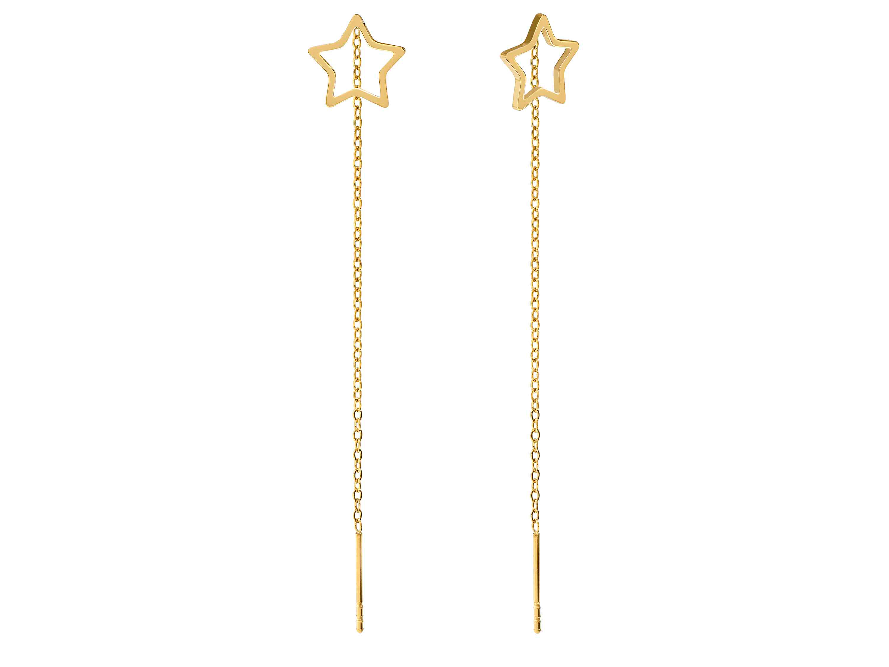 Nomination 134405 09 - RITMATIKA Durchzieher aus - Stern - Gold PVD-beschichtet