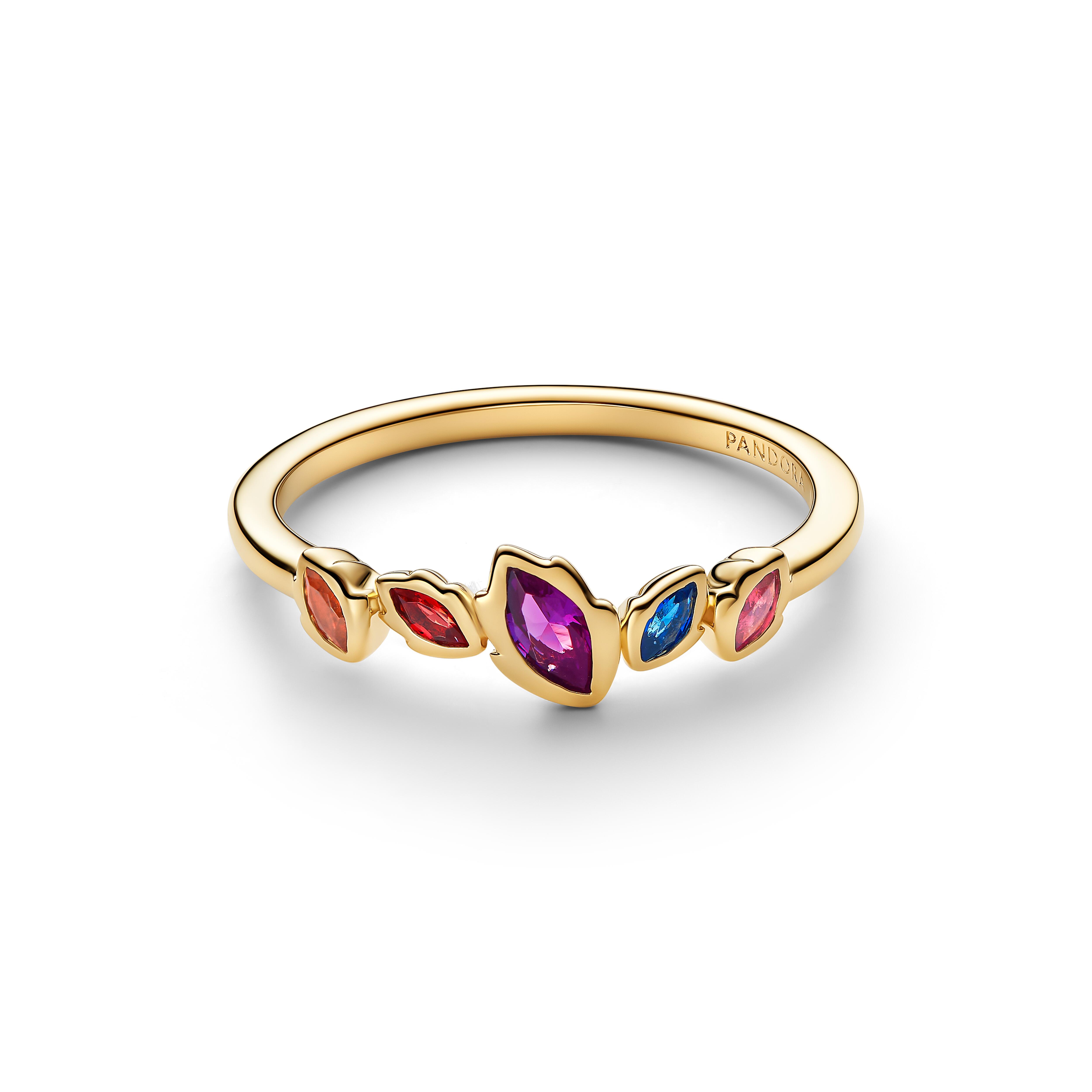 Pandora Disney - Ring Pocahontas - Gelbgold Vergoldung – Ansicht 2