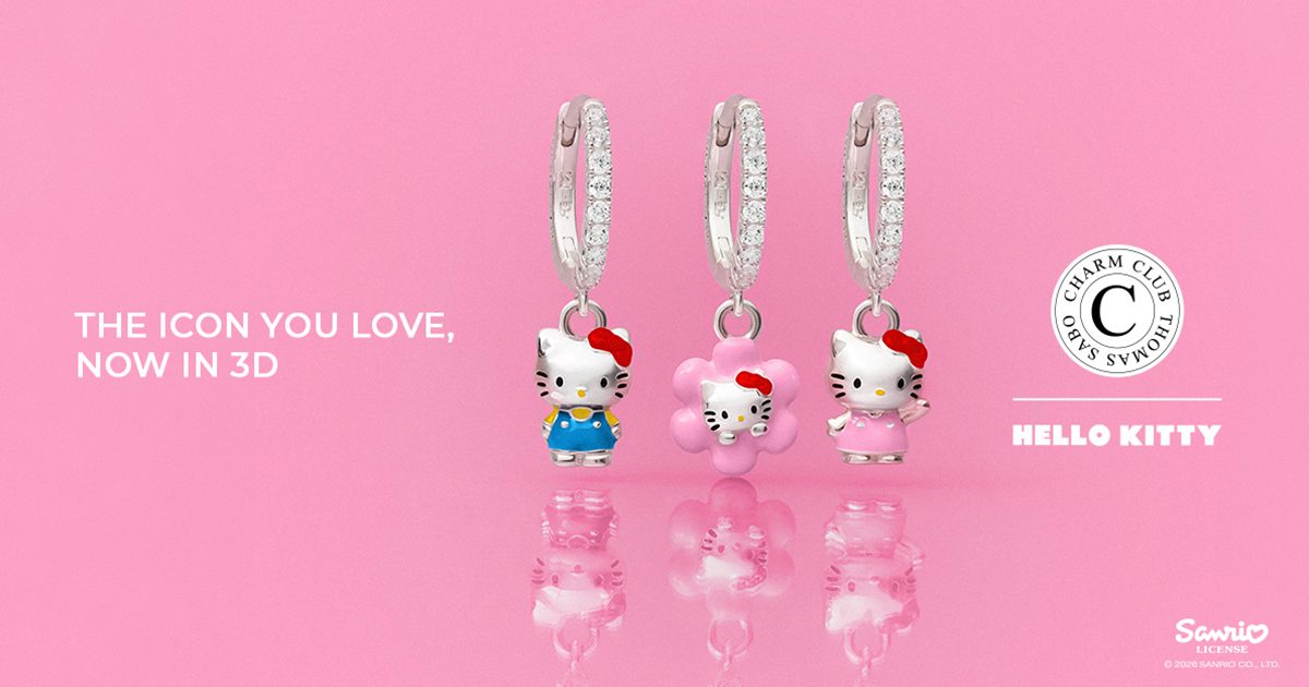 Thomas Sabo Charm Club Hello Kitty Charms