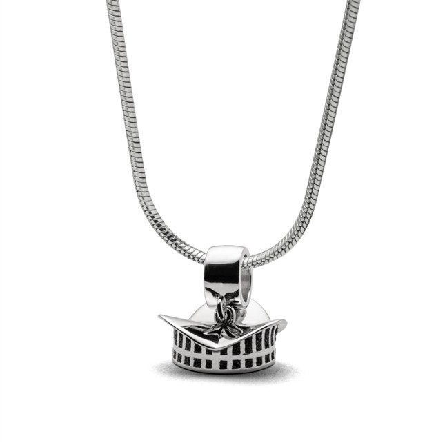 DUR Charm Warnemünde Teepott Lavasand - Sterling Silber - Lavasand – Ansicht 2