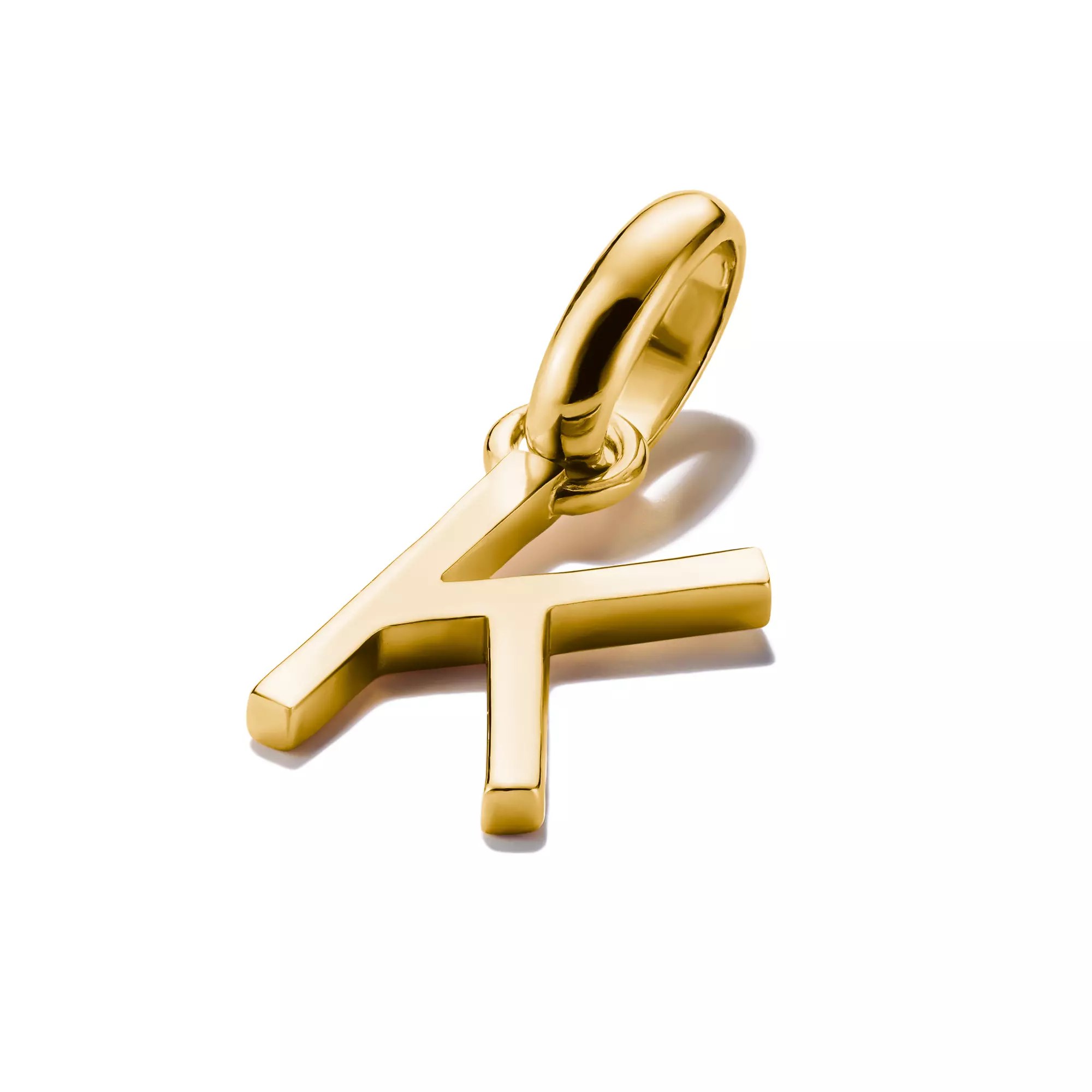 Thomas Sabo Connect - Buchstabe K - Charm mit Öse - Silber & Gelbgold Verg. – Ansicht 4