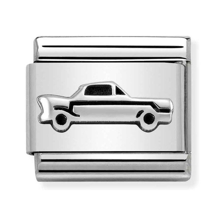 Nomination Composable Classic Charm Oldtimer - Edelstahl, Sterling Silber
