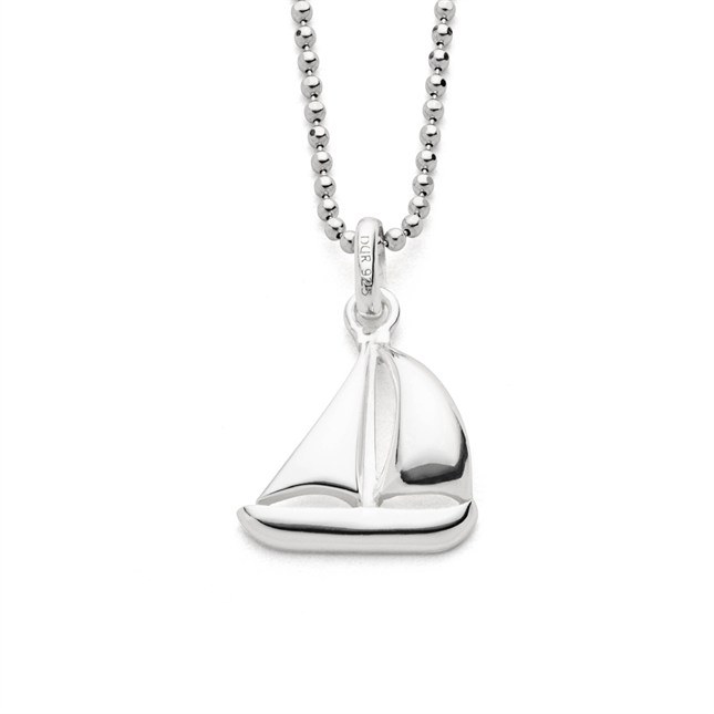 DUR Schmuck P4252 - Sterling Silber Anhänger Ahoi – Ansicht 2