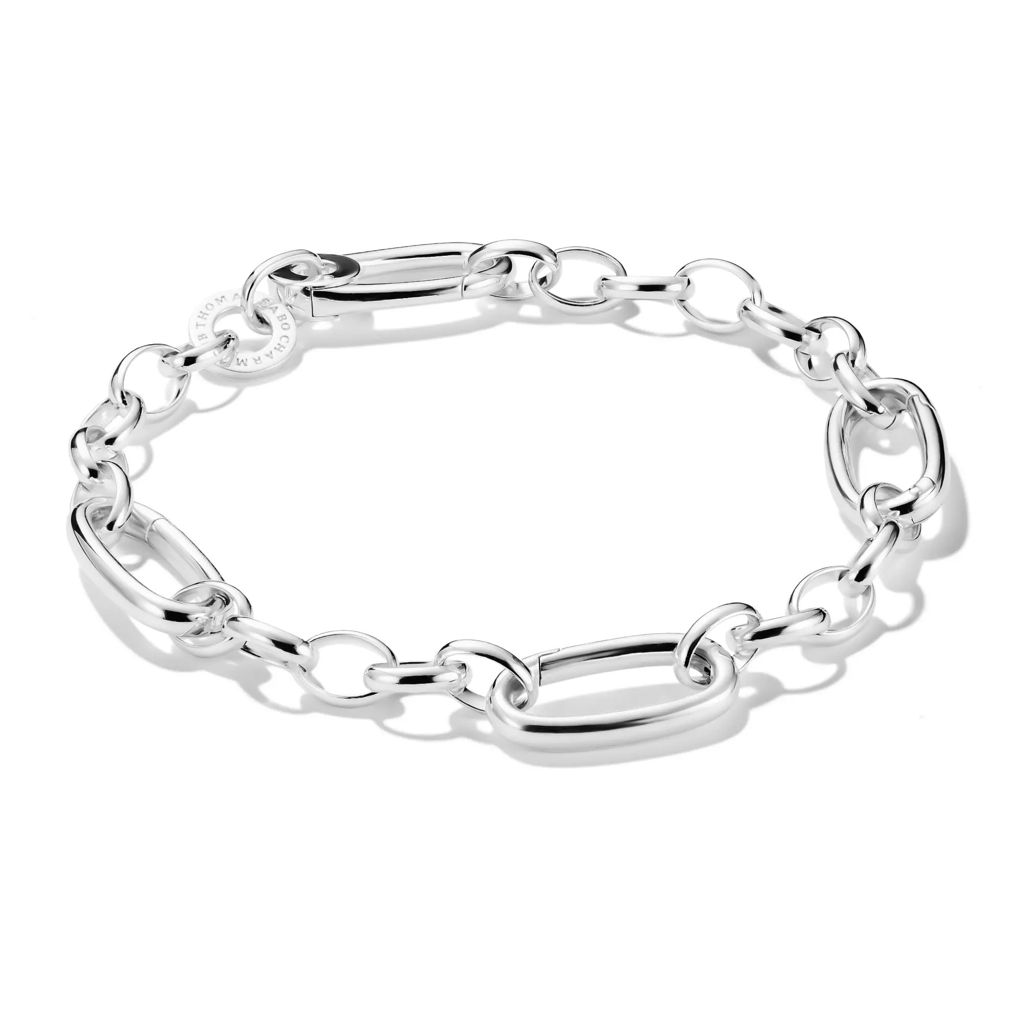 Thomas Sabo Connect - Charm Armband mit drei Connect Links - Silber - 15 cm – Ansicht 2