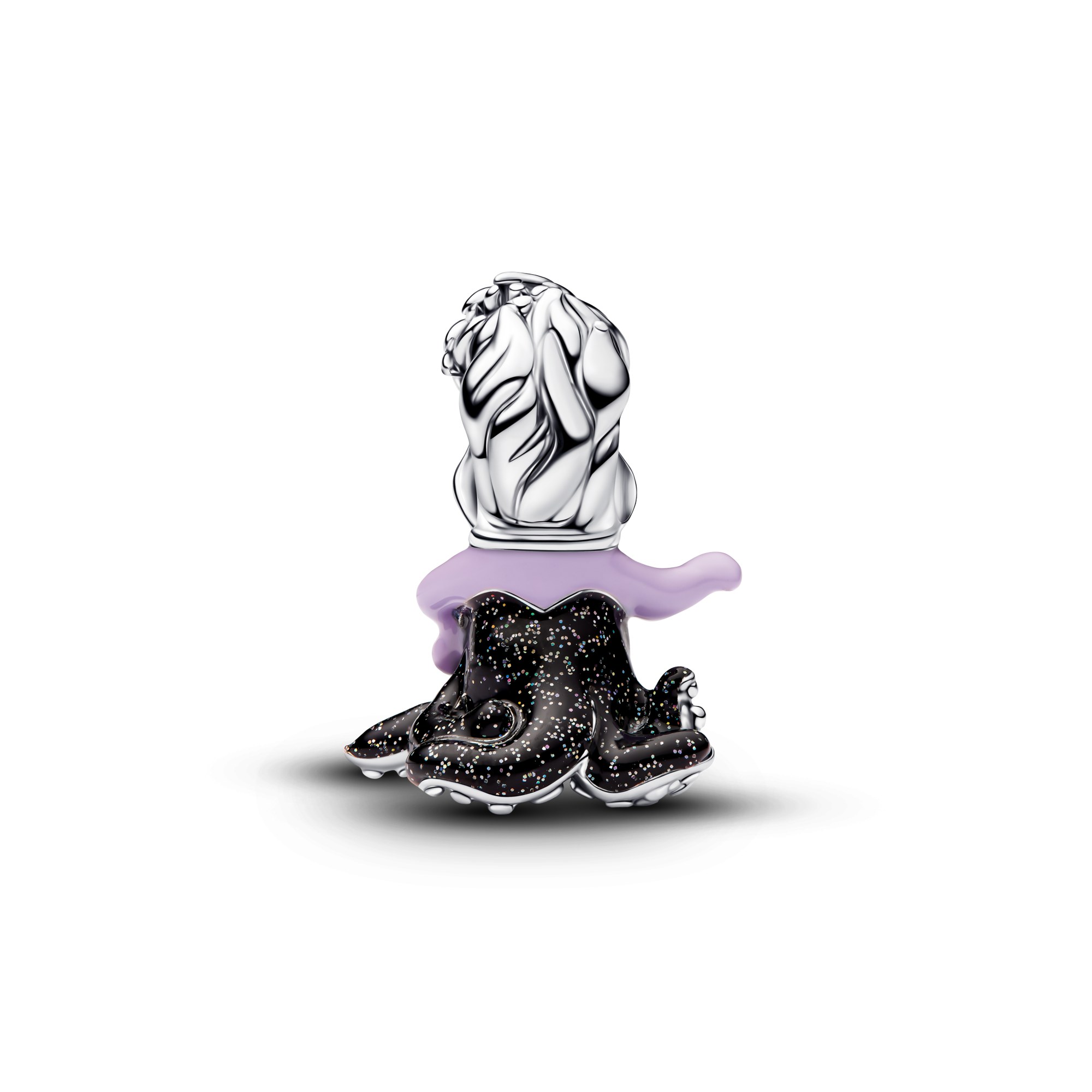 Pandora Disney Villains Ursula - Charm - Silber - Emaille - Schwarz – Ansicht 3