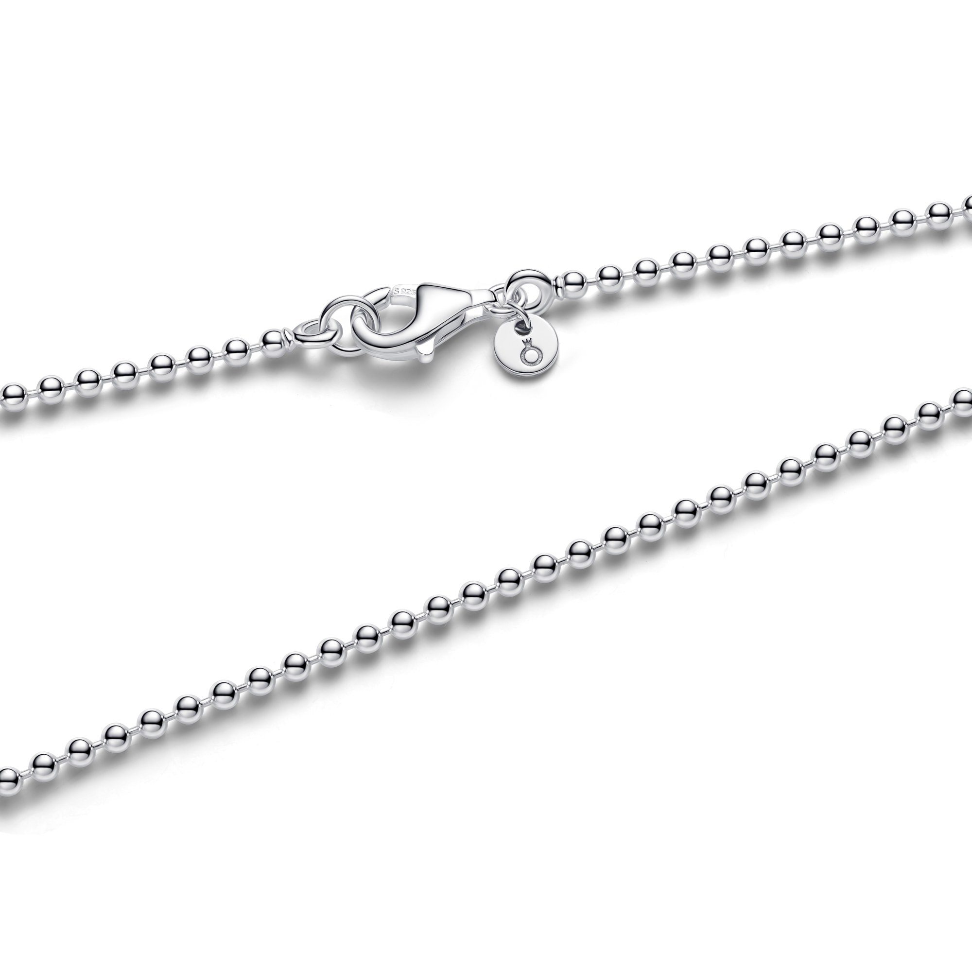 Pandora Kugelhalskette - Silber - 50 cm – Ansicht 2